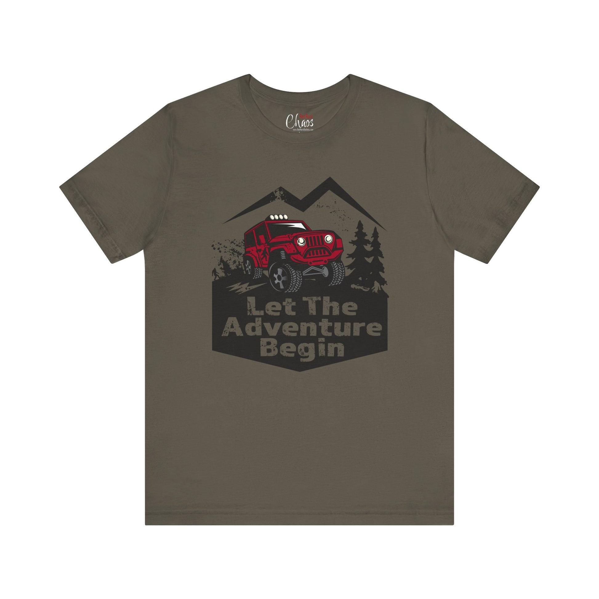 Let the Adventure Begin – Hidden Bigfoot Off-Road Jeep Tee
