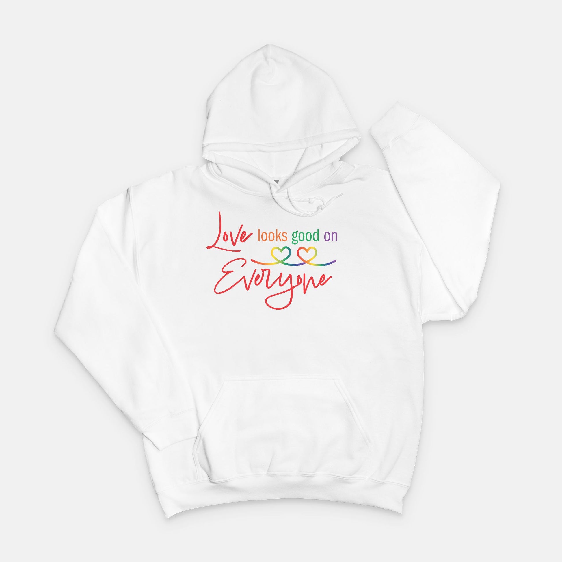 Love Looks Good on Everyone Pride Hoodie