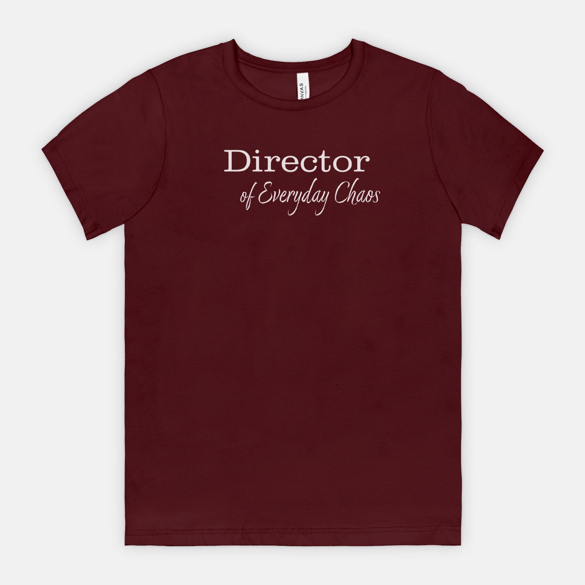 Director of Everyday Chaos - White Text