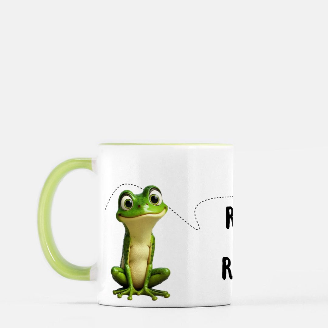 Sip Ribbit Repeat Mug – Funny Frog Coffee Cup for Frog Lovers