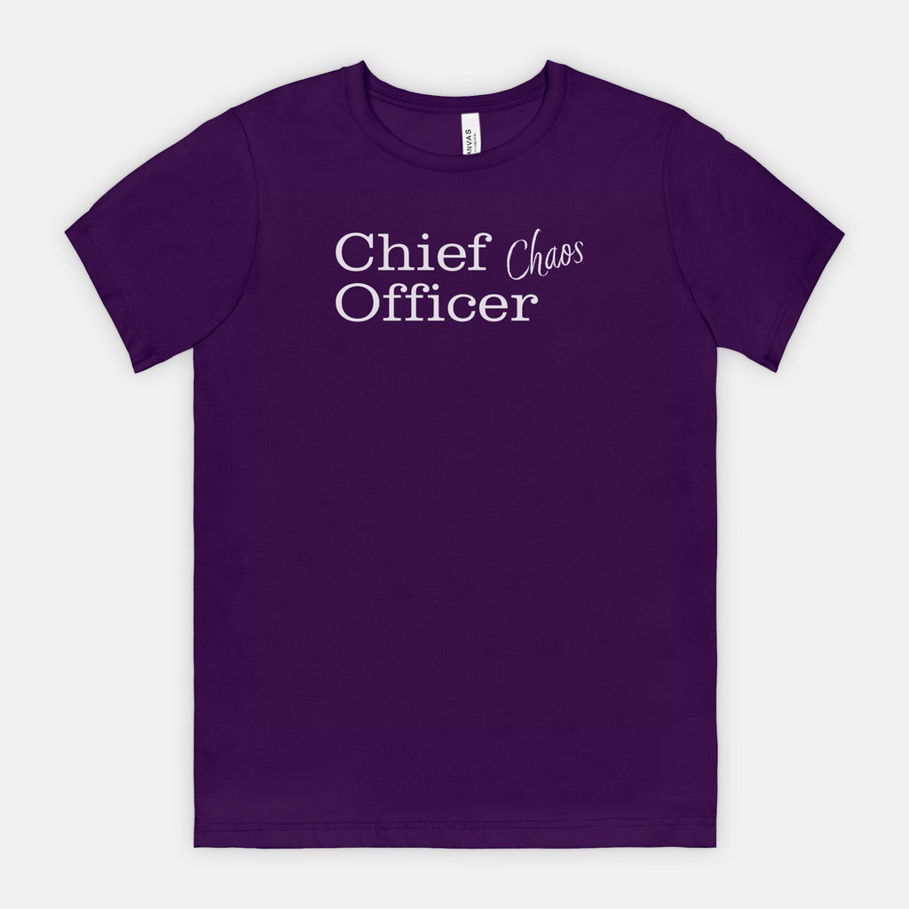 Chief Chaos Officer Tee - White Text