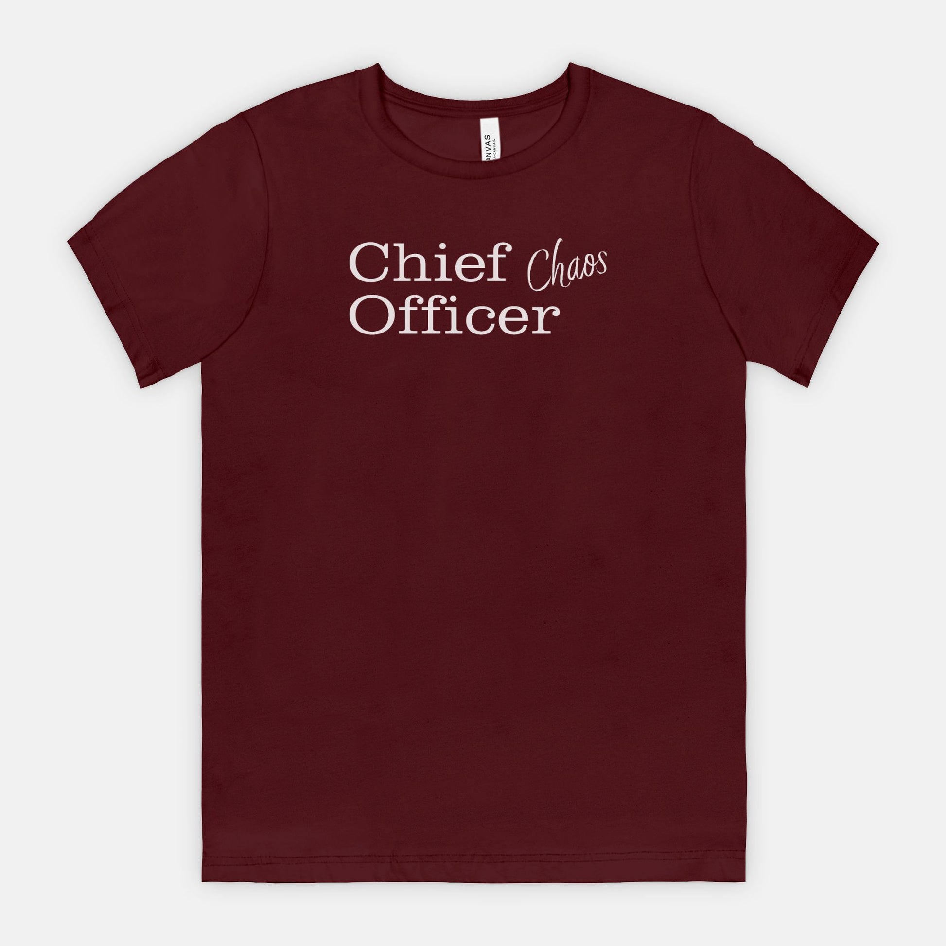 Chief Chaos Officer Tee - White Text