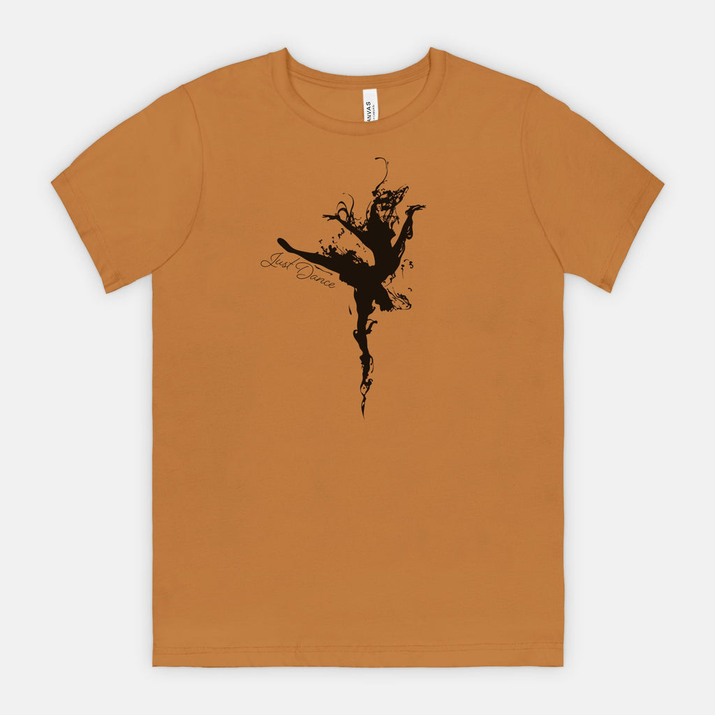 Just Dance – Artistic Ballerina Silhouette T-Shirt