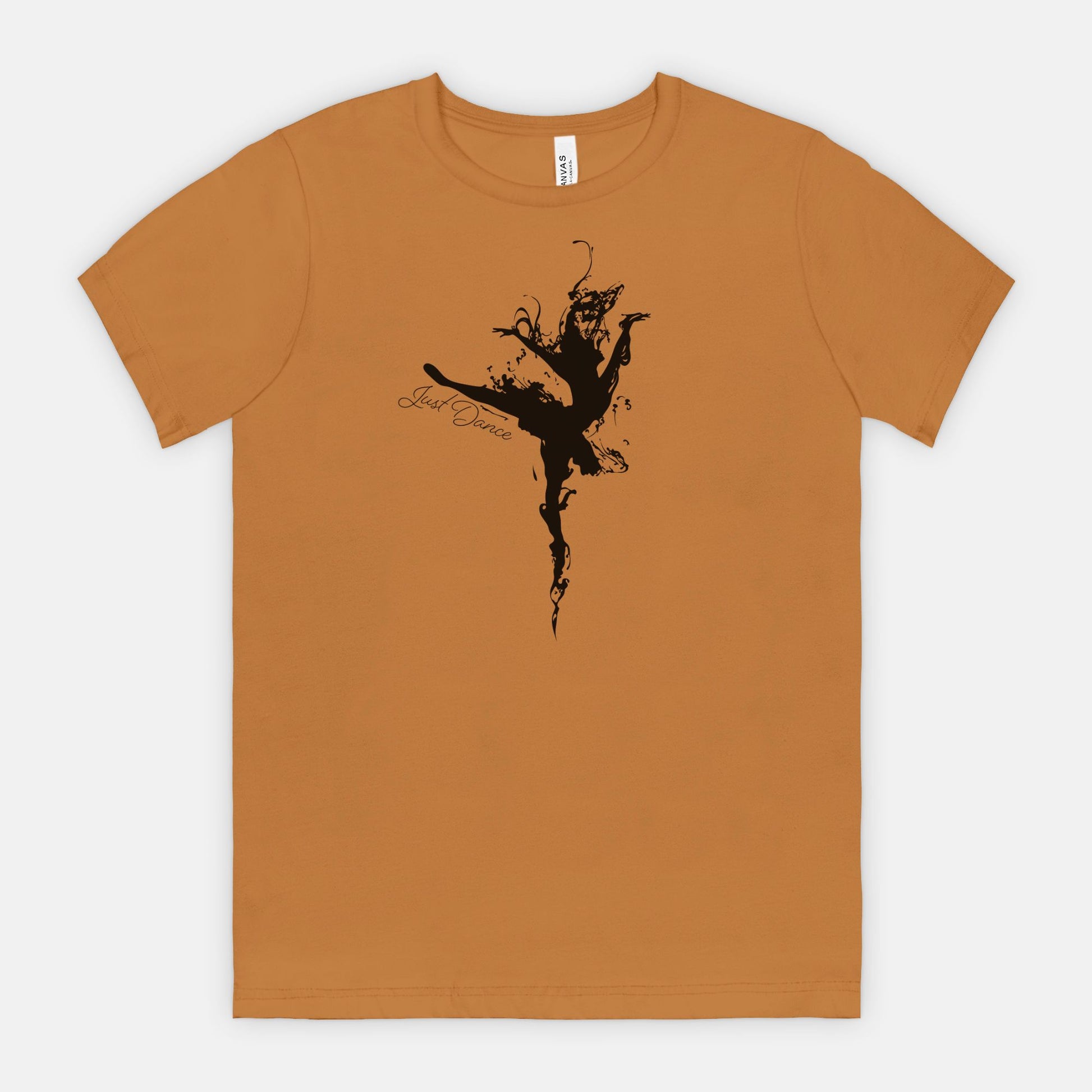 Just Dance – Artistic Ballerina Silhouette T-Shirt