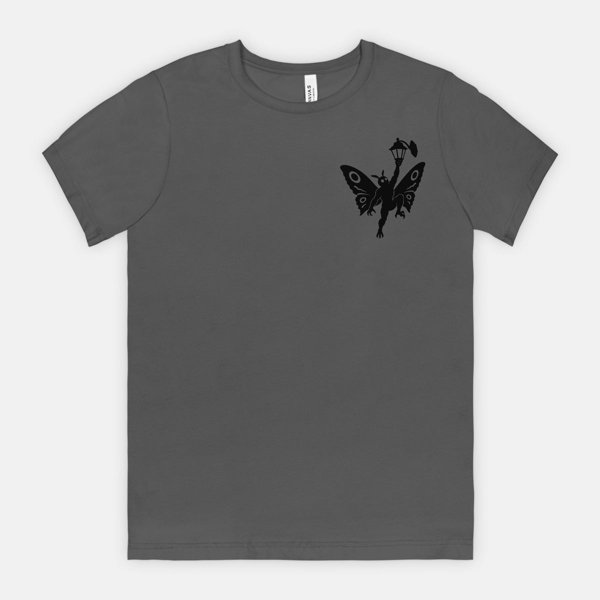 Mothman After Dark Minimalist Cryptid T-Shirt