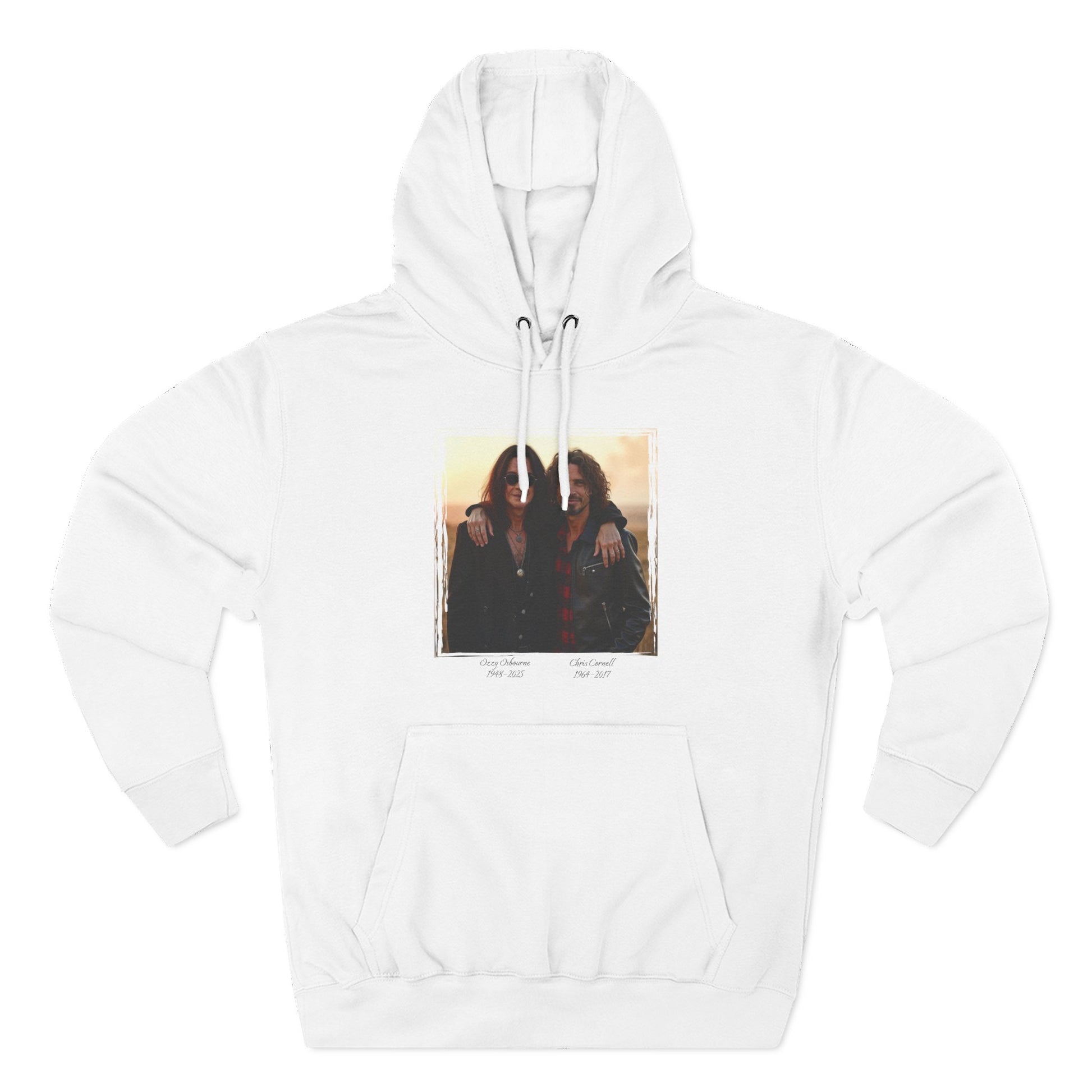 Chris Cornell & Ozzy Osbourne Tribute Hoodie – Legends Never Fade