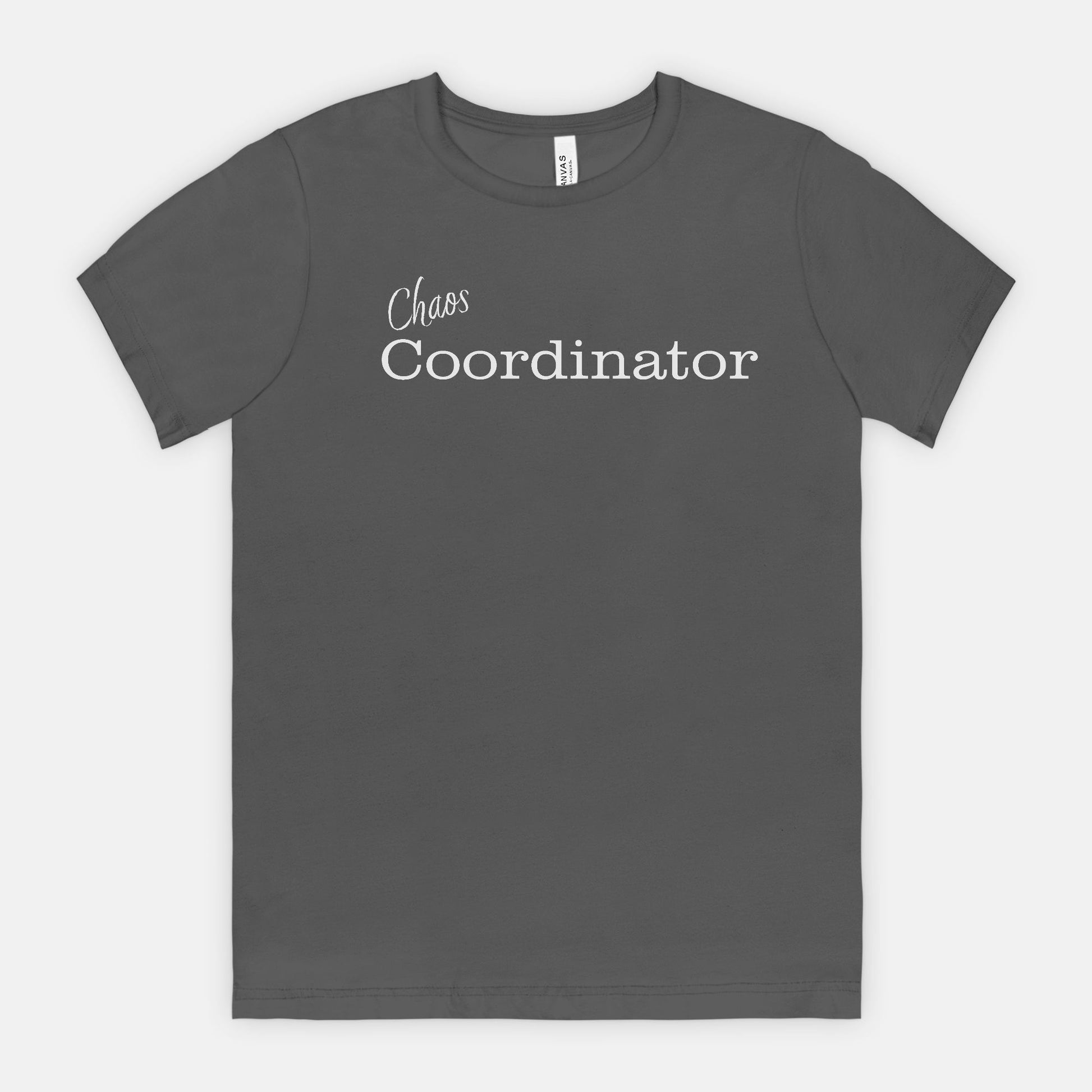 Chaos Coordinator Tee - White Text