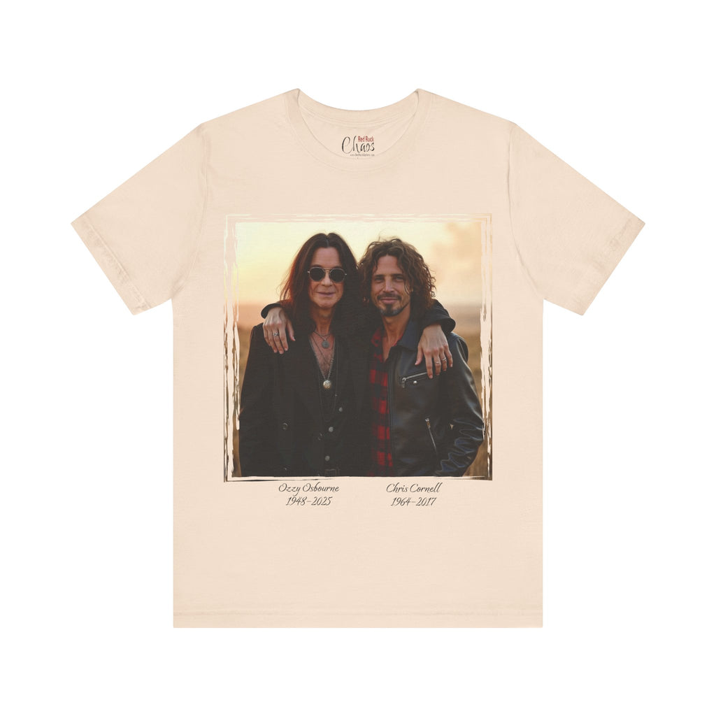 Legends Never Fade – Chris Cornell & Ozzy Osbourne Tribute Tee