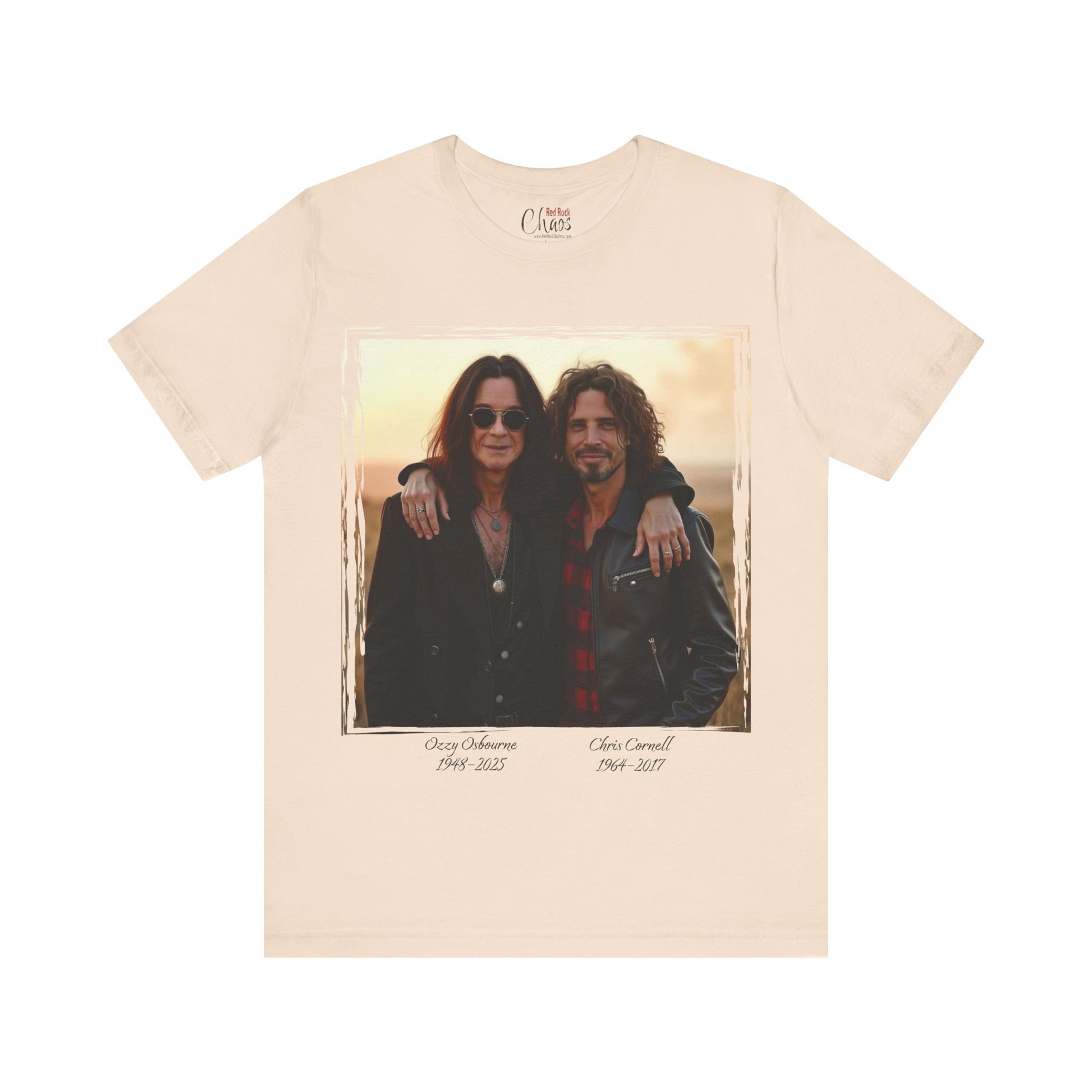 Legends Never Fade – Chris Cornell & Ozzy Osbourne Tribute Tee