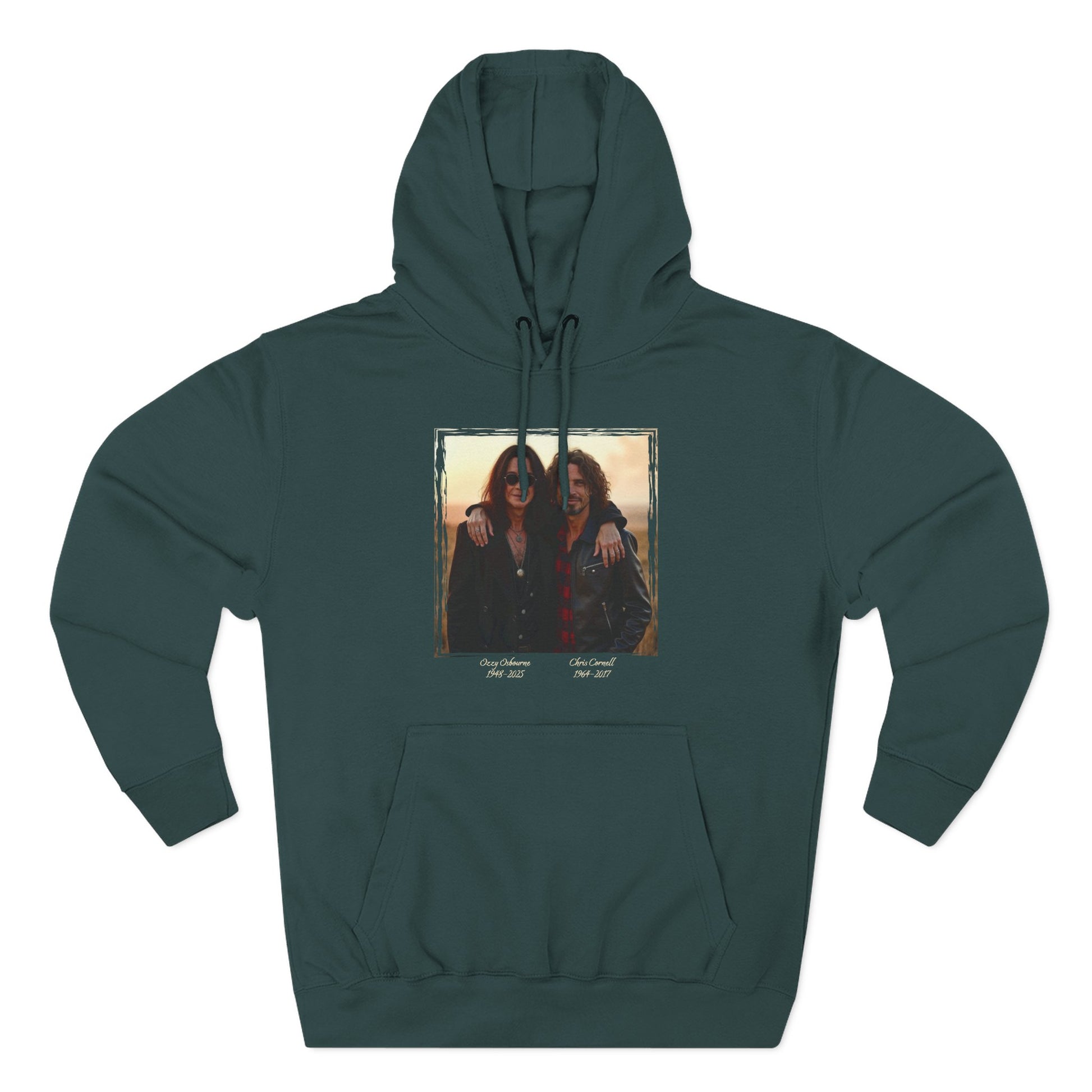 Chris Cornell & Ozzy Osbourne Tribute Hoodie – Legends Never Fade