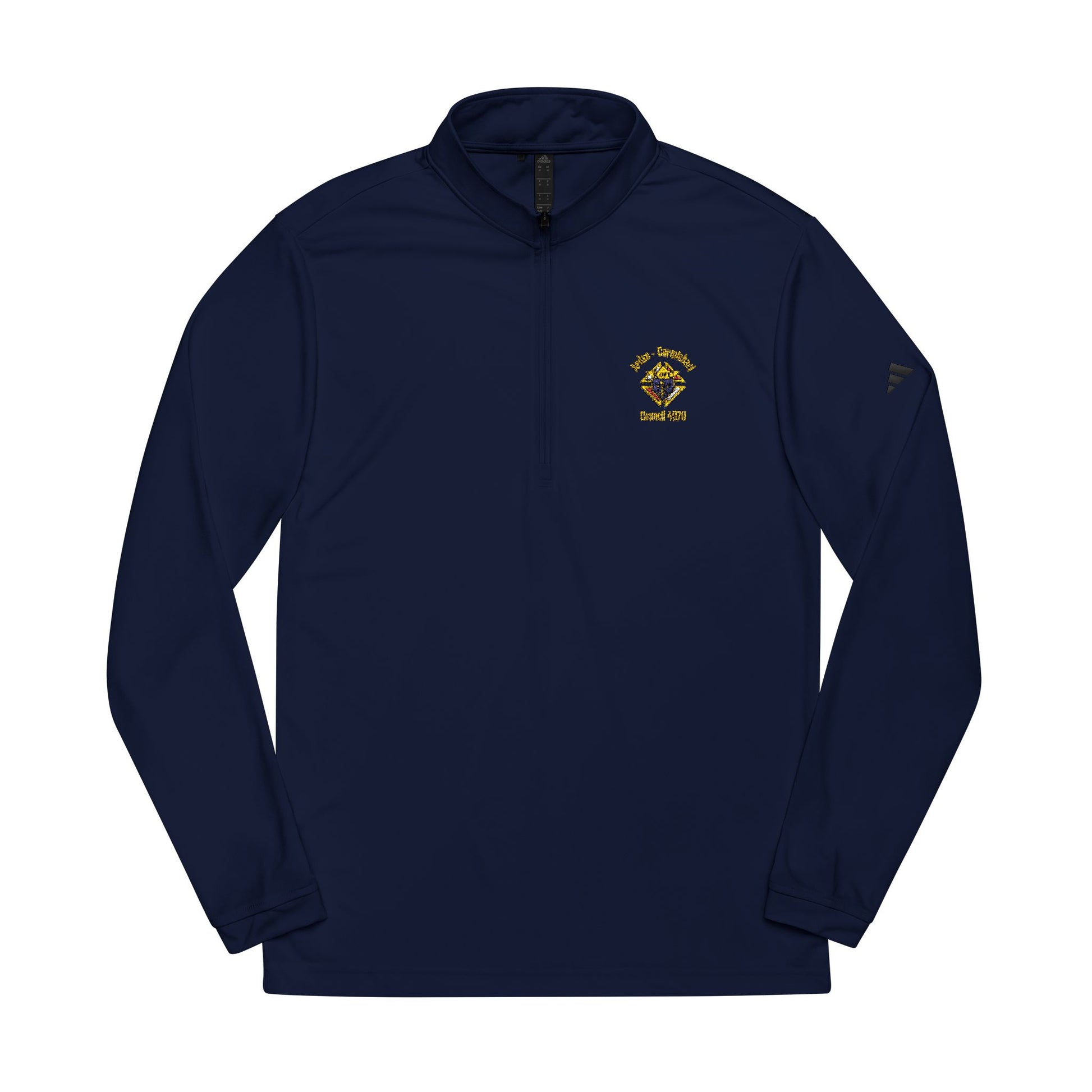 Knights of Columbus Council 4970 Embroidered Adidas Quarter-Zip Pullover