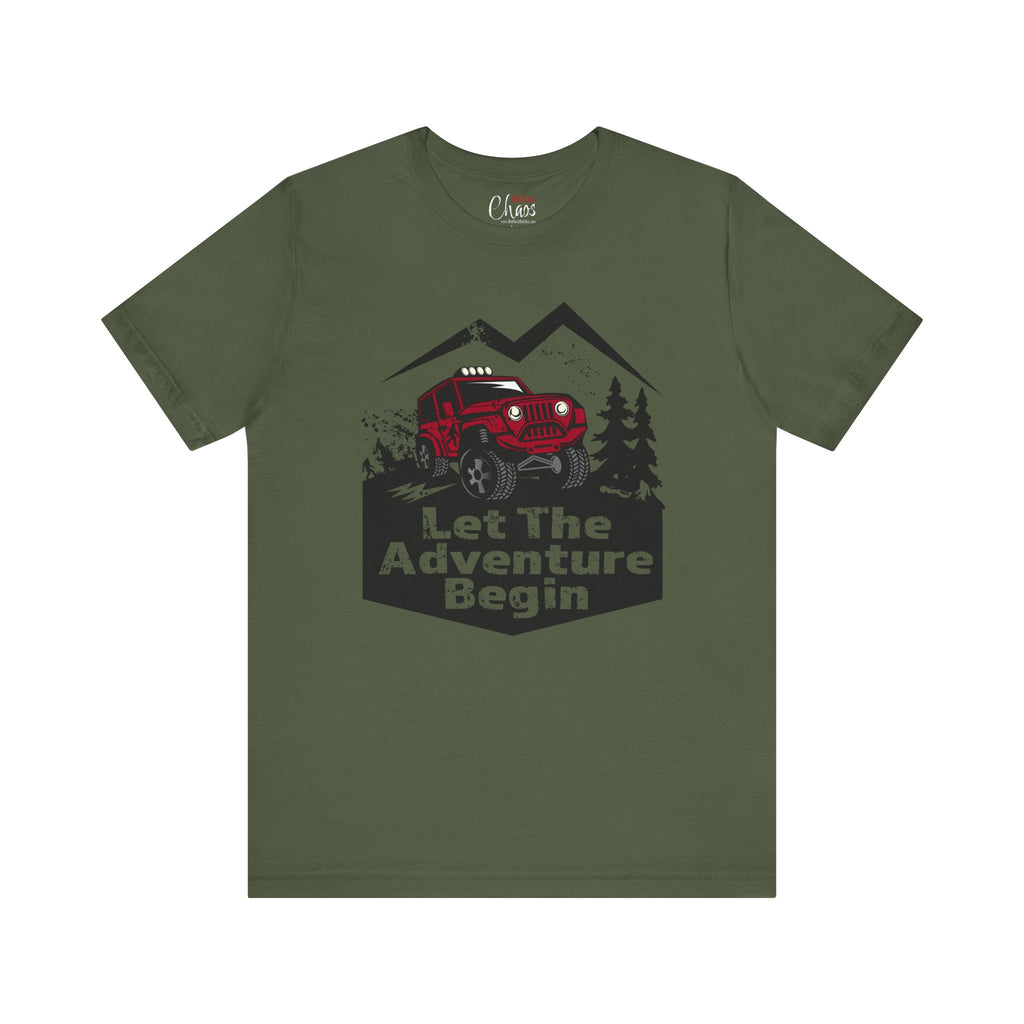 Let the Adventure Begin – Hidden Bigfoot Off-Road Jeep Tee