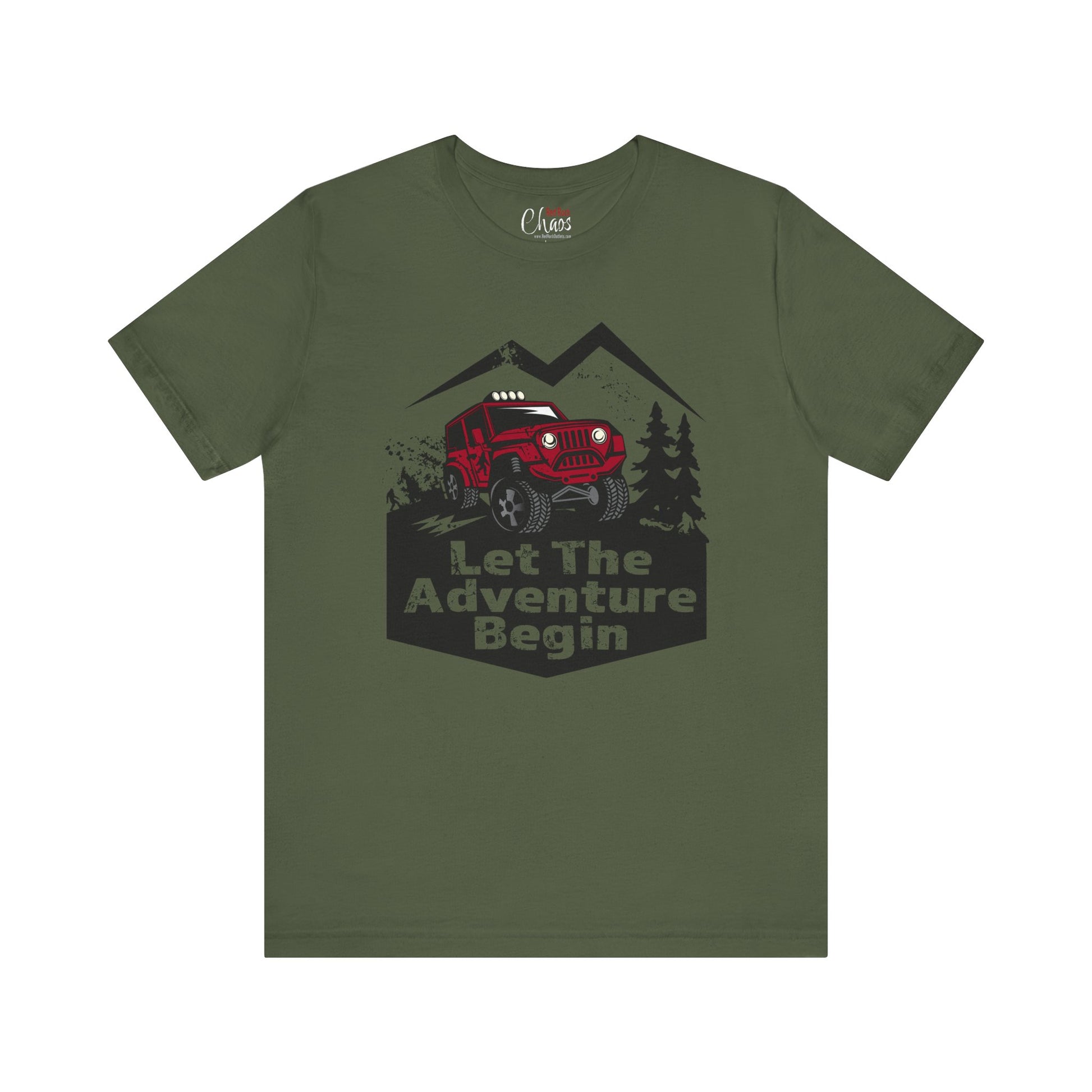 Let the Adventure Begin – Hidden Bigfoot Off-Road Jeep Tee