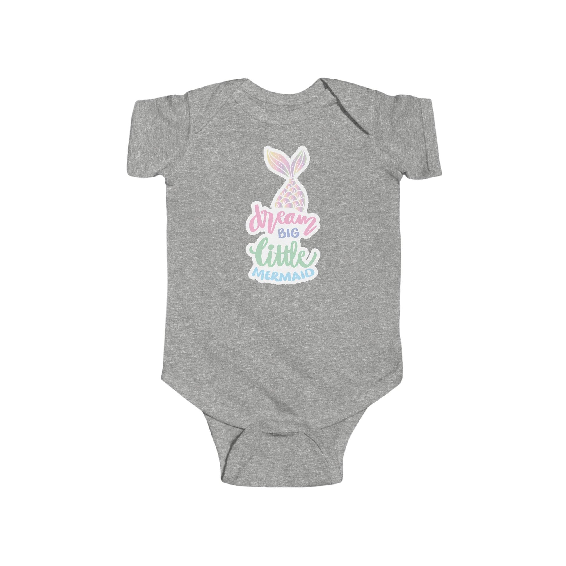 Dream Big Little Mermaid Baby Onesie