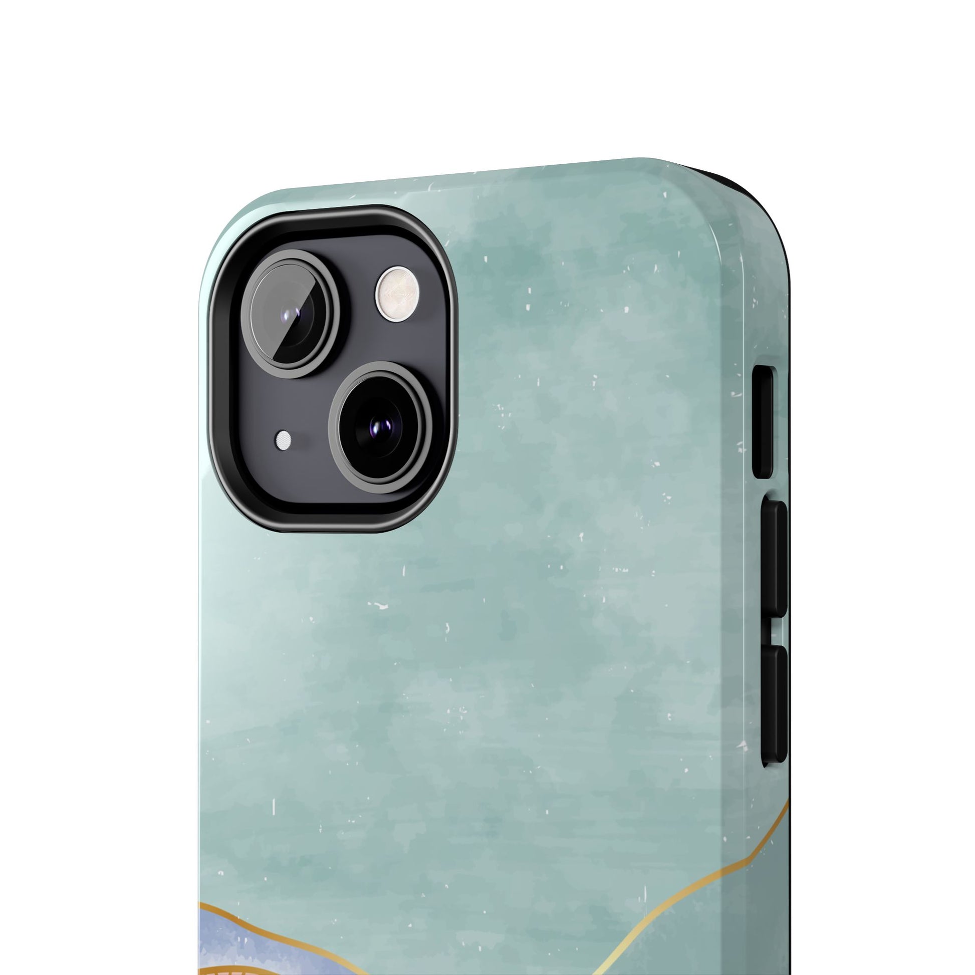 Soft Mist Abstract Mountain Cell Phone Case