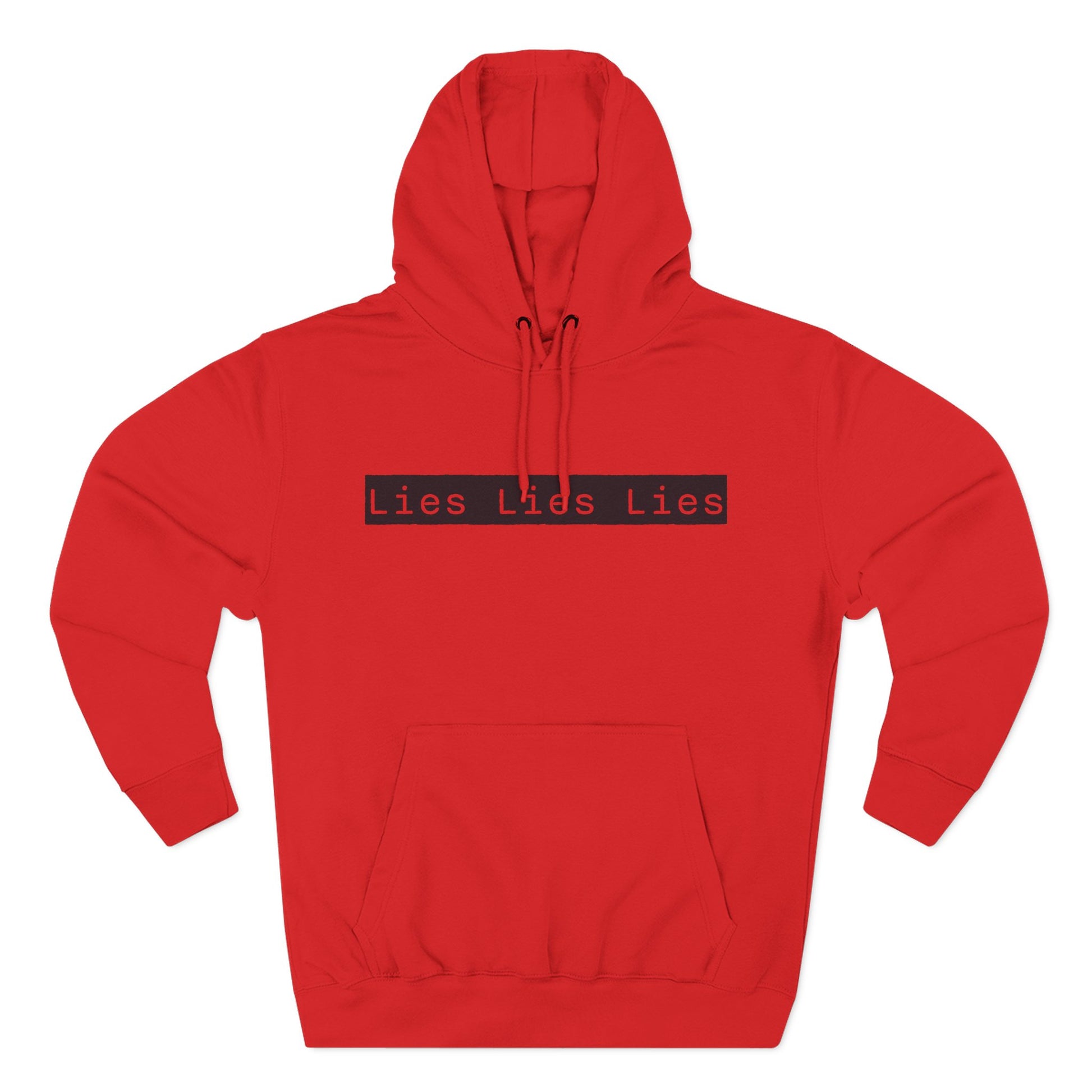 Lies, Lies, Lies | Bold Statement Graphic Hoodie