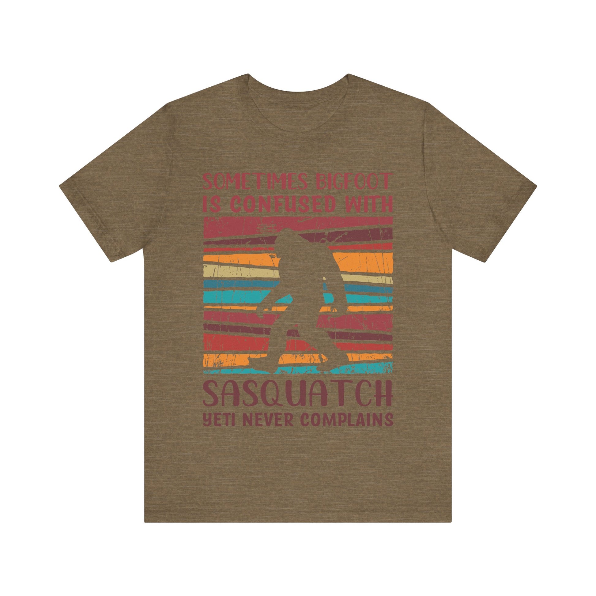 Bigfoot is sometimes confused with Sasquatch. Yeti never complains.