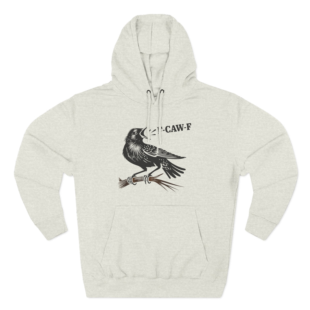 F-CAW-F Crow Hoodie – Funny Edgy Bird Pullover