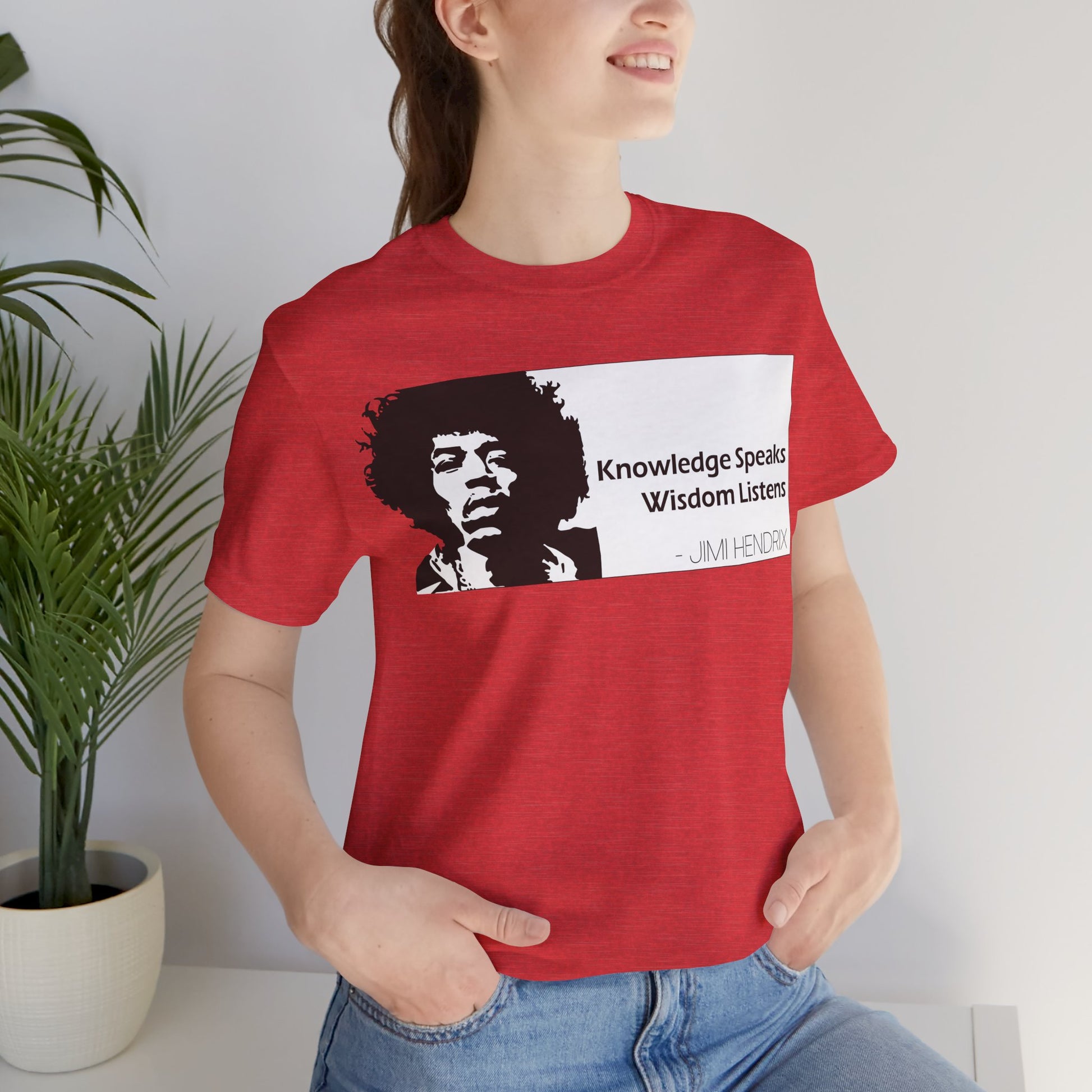 Jimi Hendrix-Knowledge Speaks Wisdom Listens