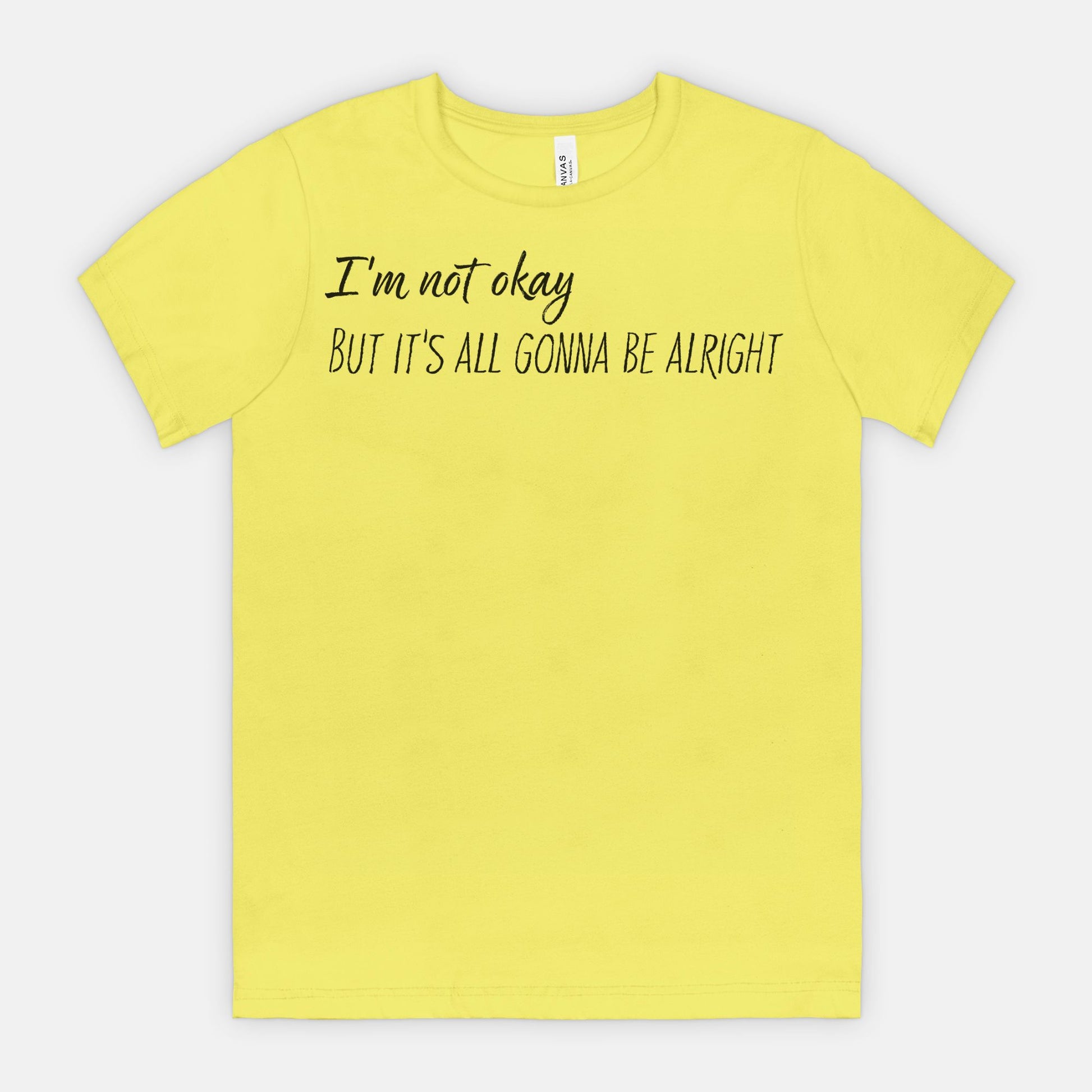Not Okay But Alright – Mental Health Awareness T-Shirt