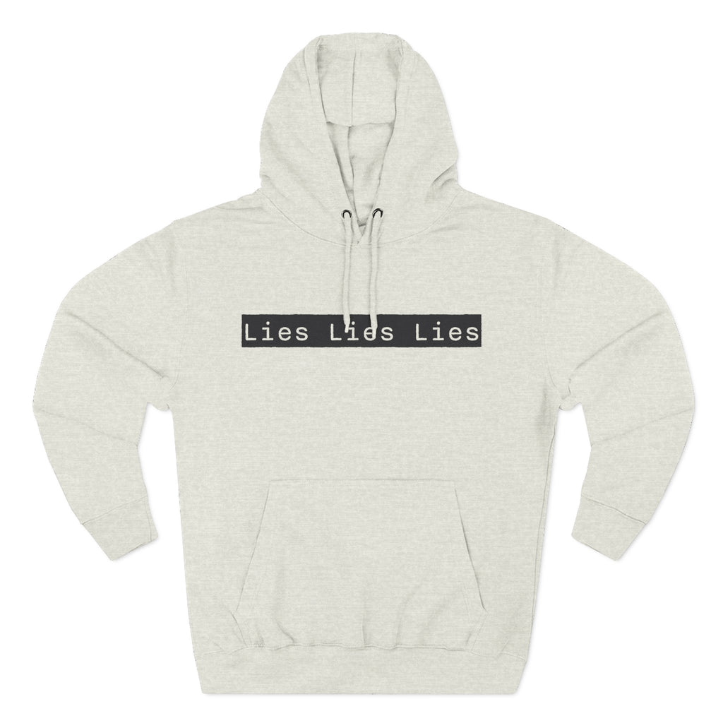 Lies, Lies, Lies | Bold Statement Graphic Hoodie