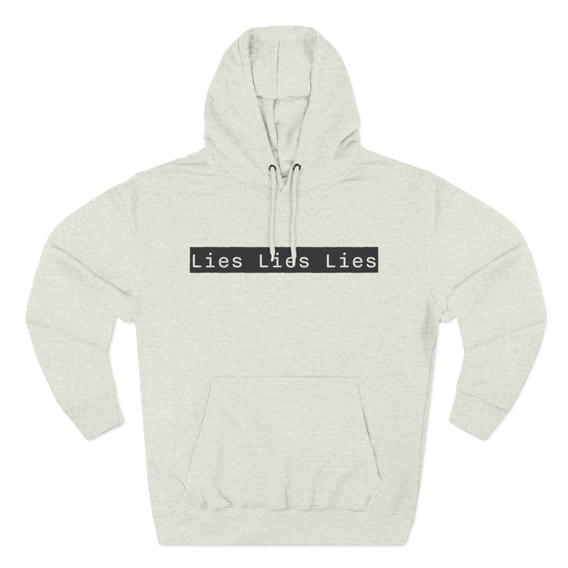 Lies, Lies, Lies | Bold Statement Graphic Hoodie