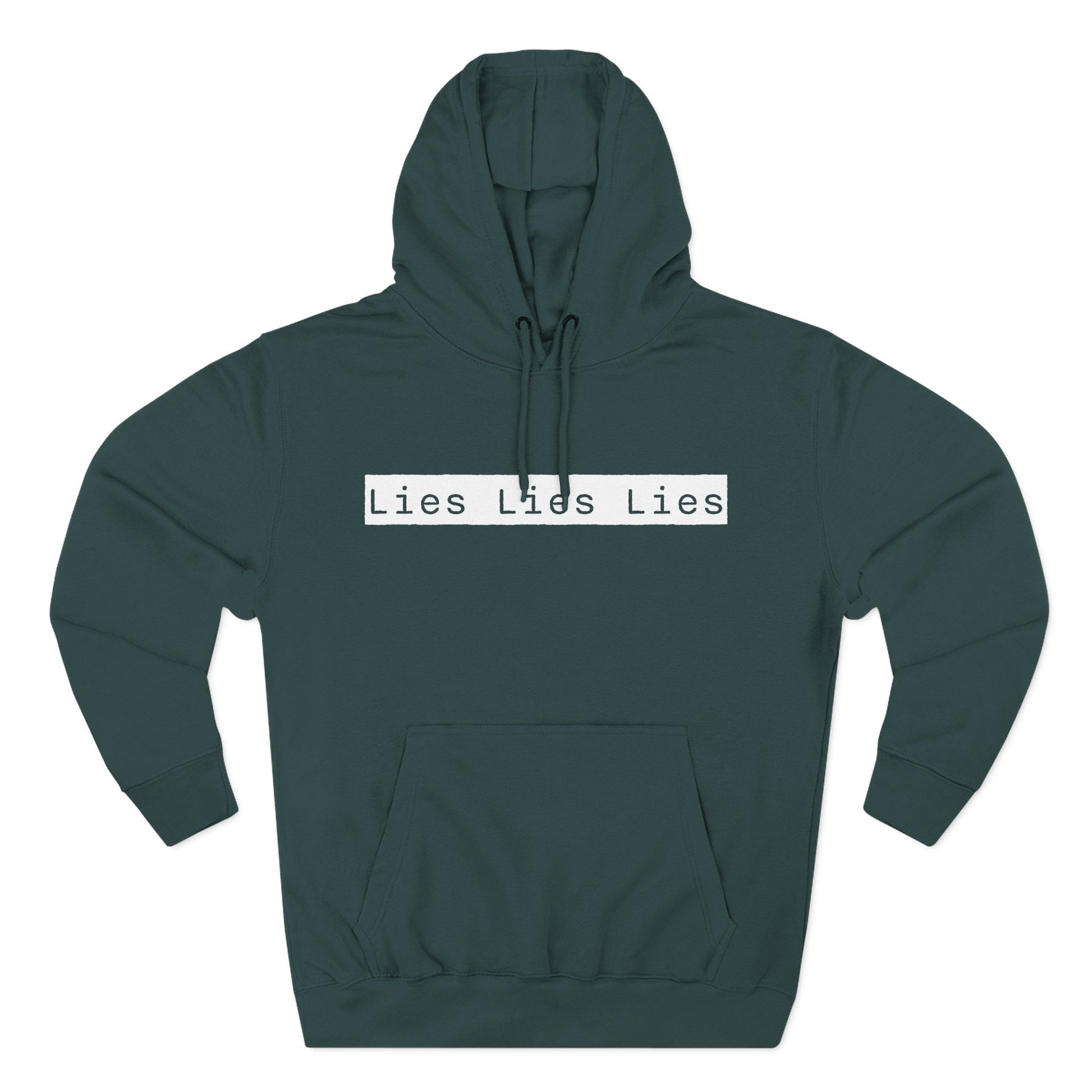 Lies, Lies, Lies | Bold Statement Graphic Hoodie