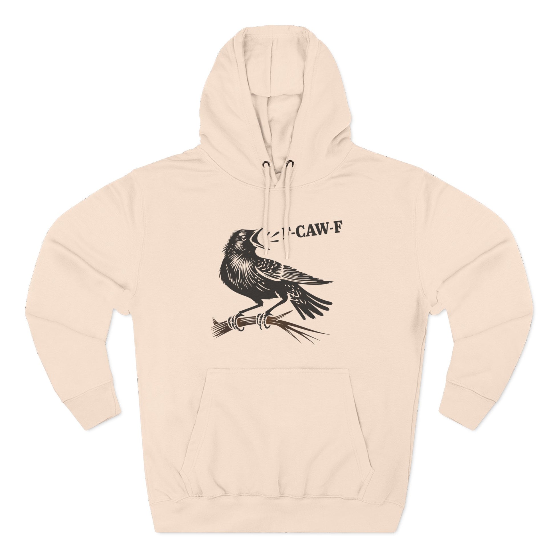 F-CAW-F Crow Hoodie – Funny Edgy Bird Pullover