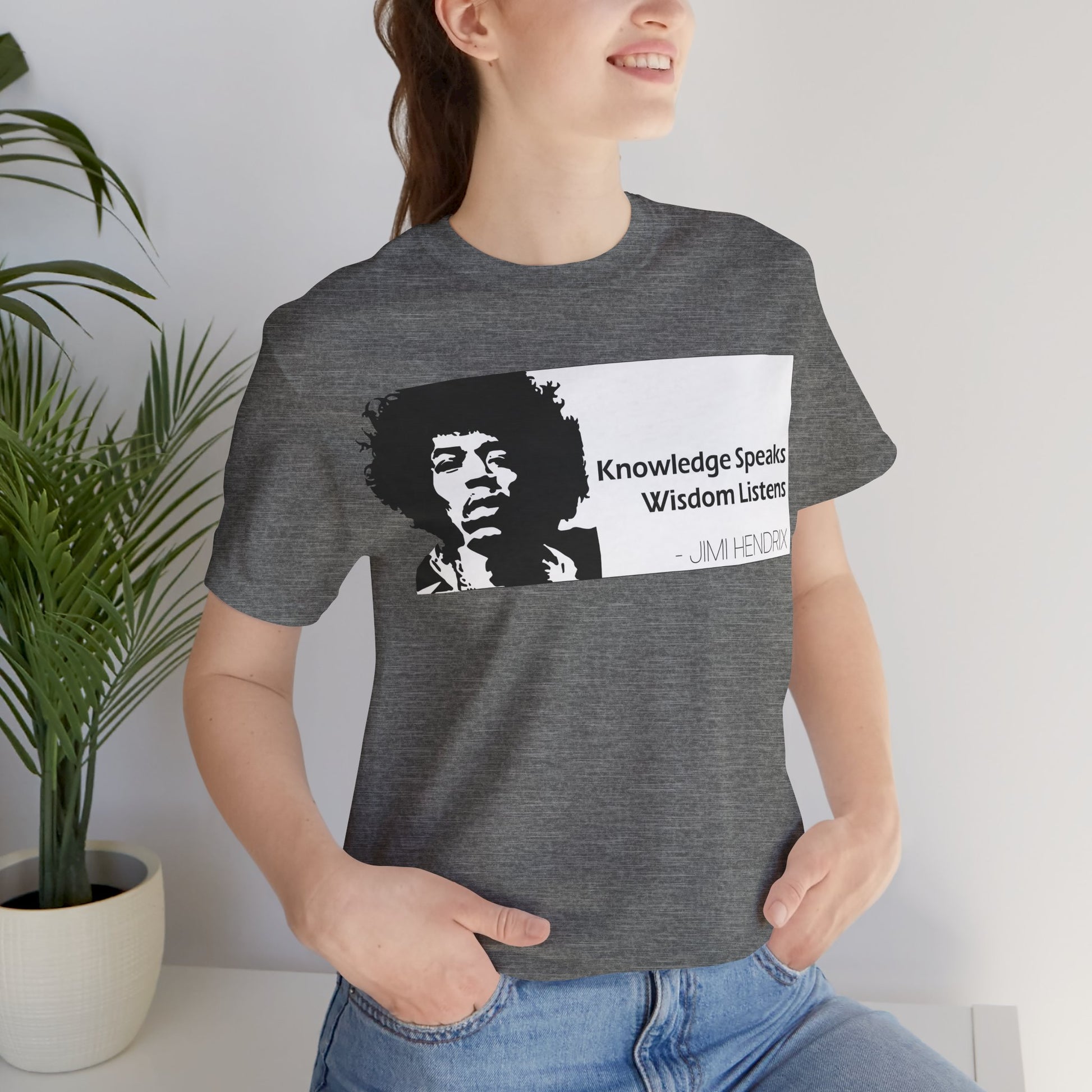 Jimi Hendrix-Knowledge Speaks Wisdom Listens