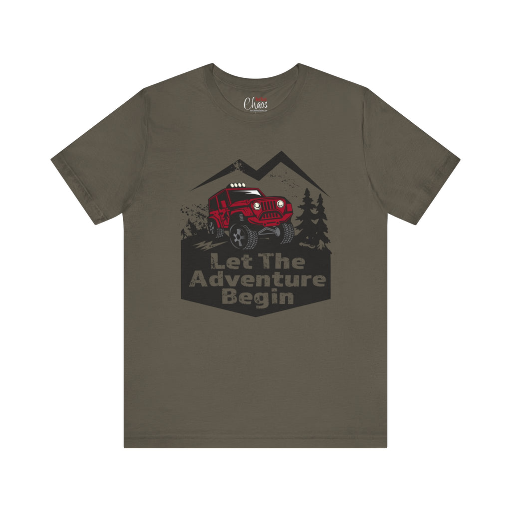 Let the Adventure Begin – Hidden Bigfoot Off-Road Jeep Tee