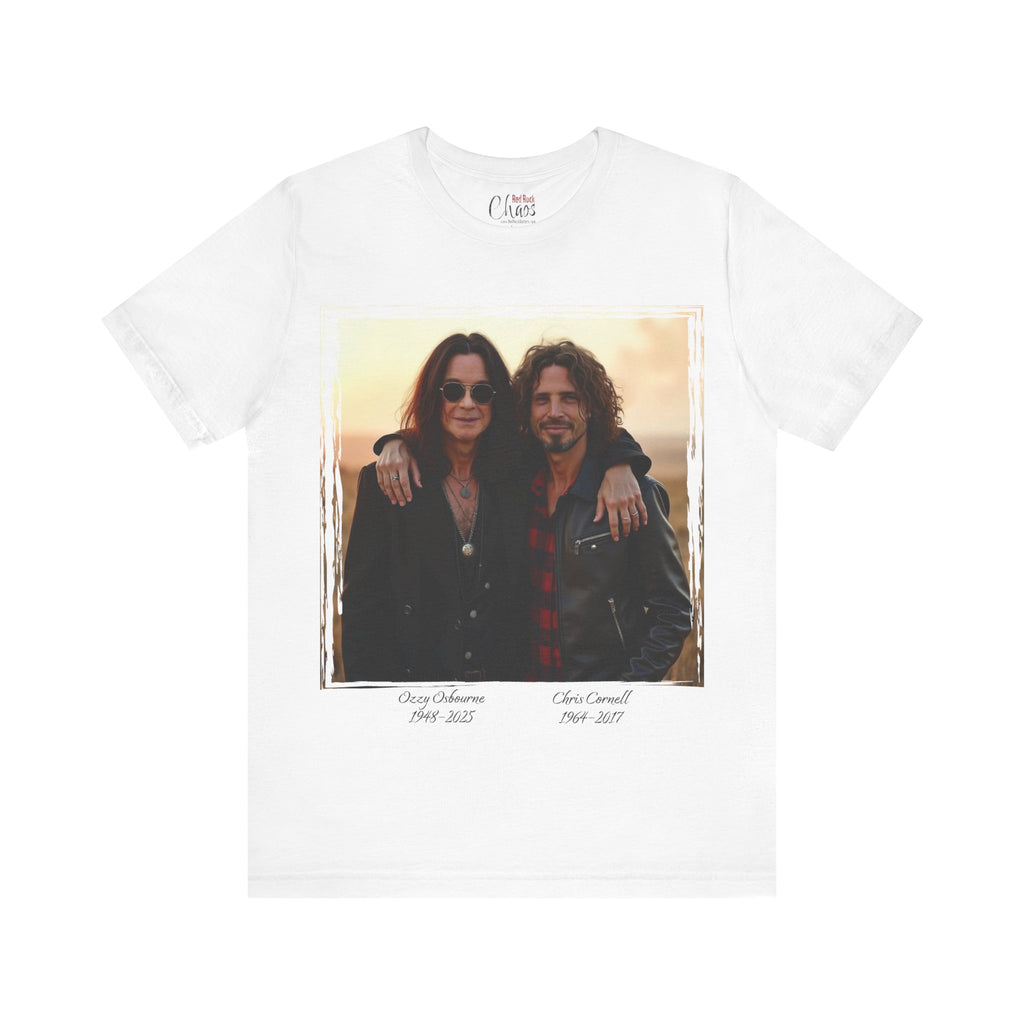 Legends Never Fade – Chris Cornell & Ozzy Osbourne Tribute Tee