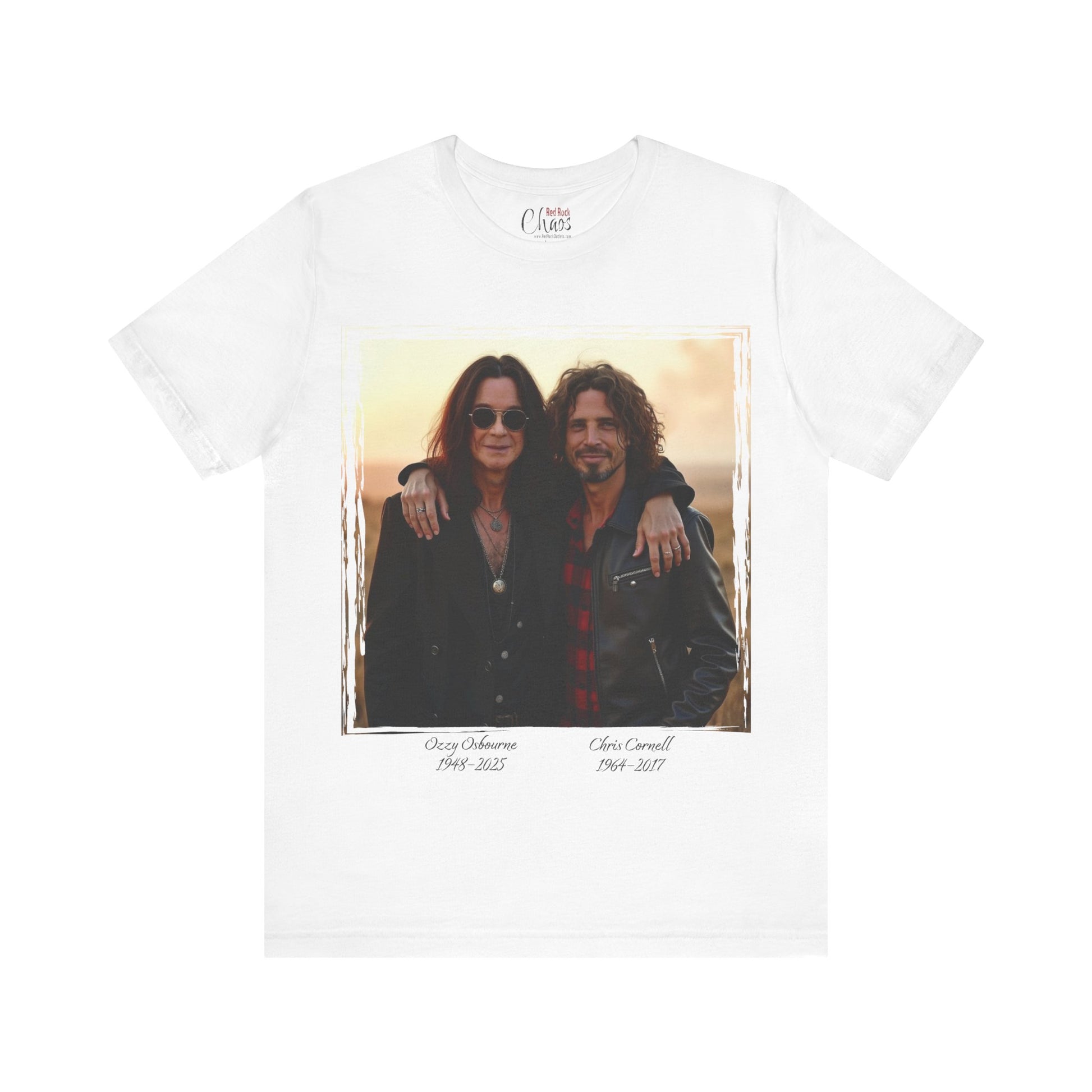 Legends Never Fade – Chris Cornell & Ozzy Osbourne Tribute Tee