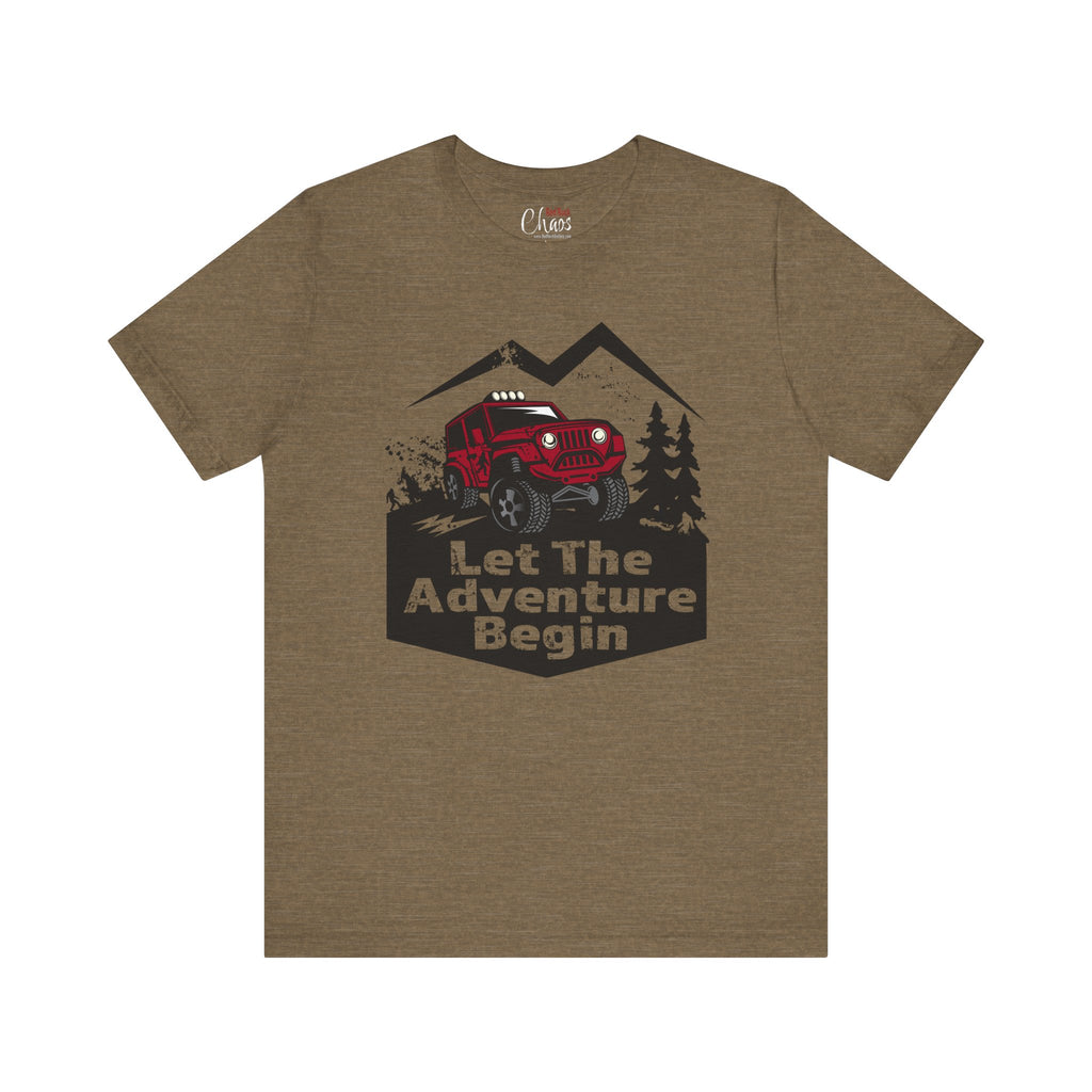 Let the Adventure Begin – Hidden Bigfoot Off-Road Jeep Tee