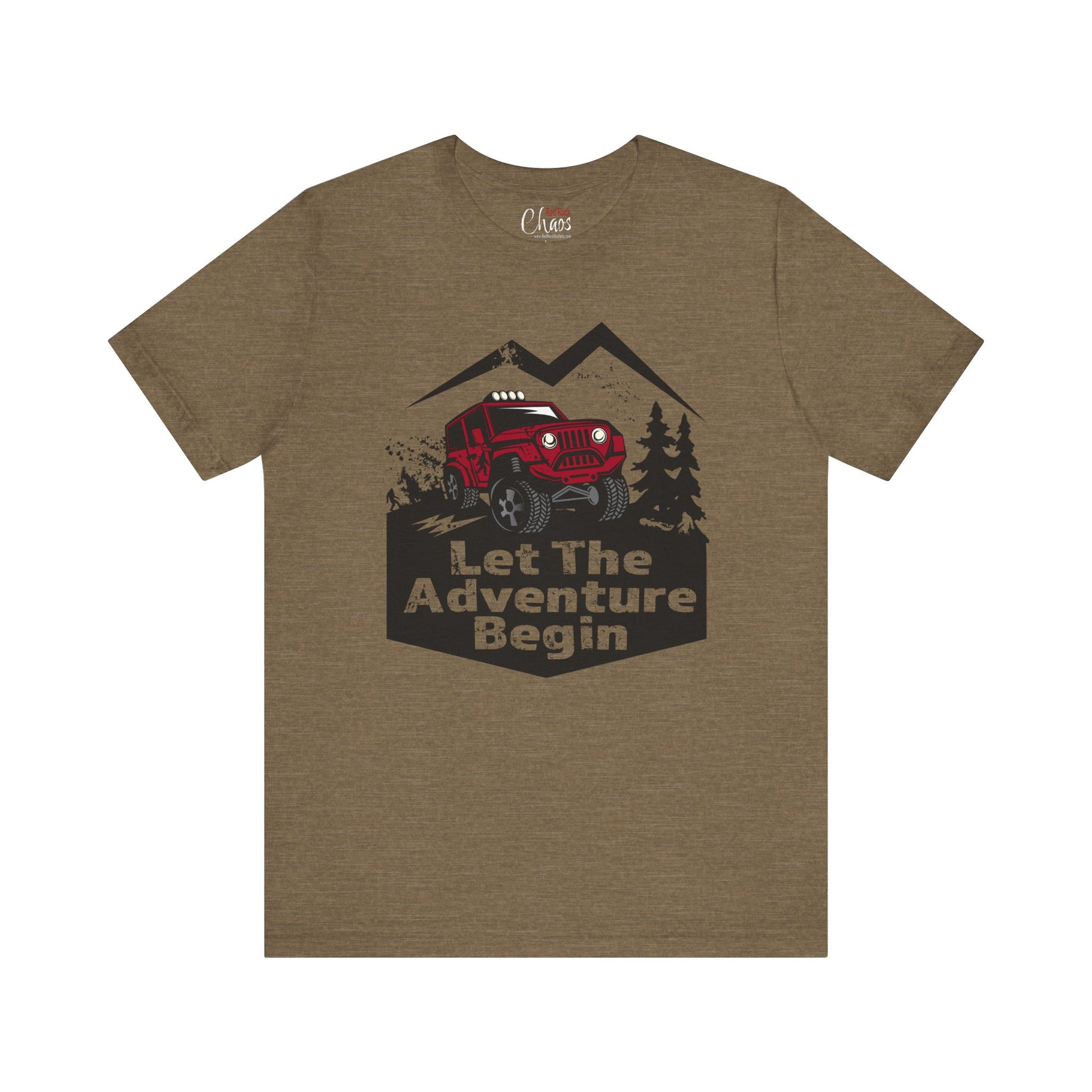 Let the Adventure Begin – Hidden Bigfoot Off-Road Jeep Tee