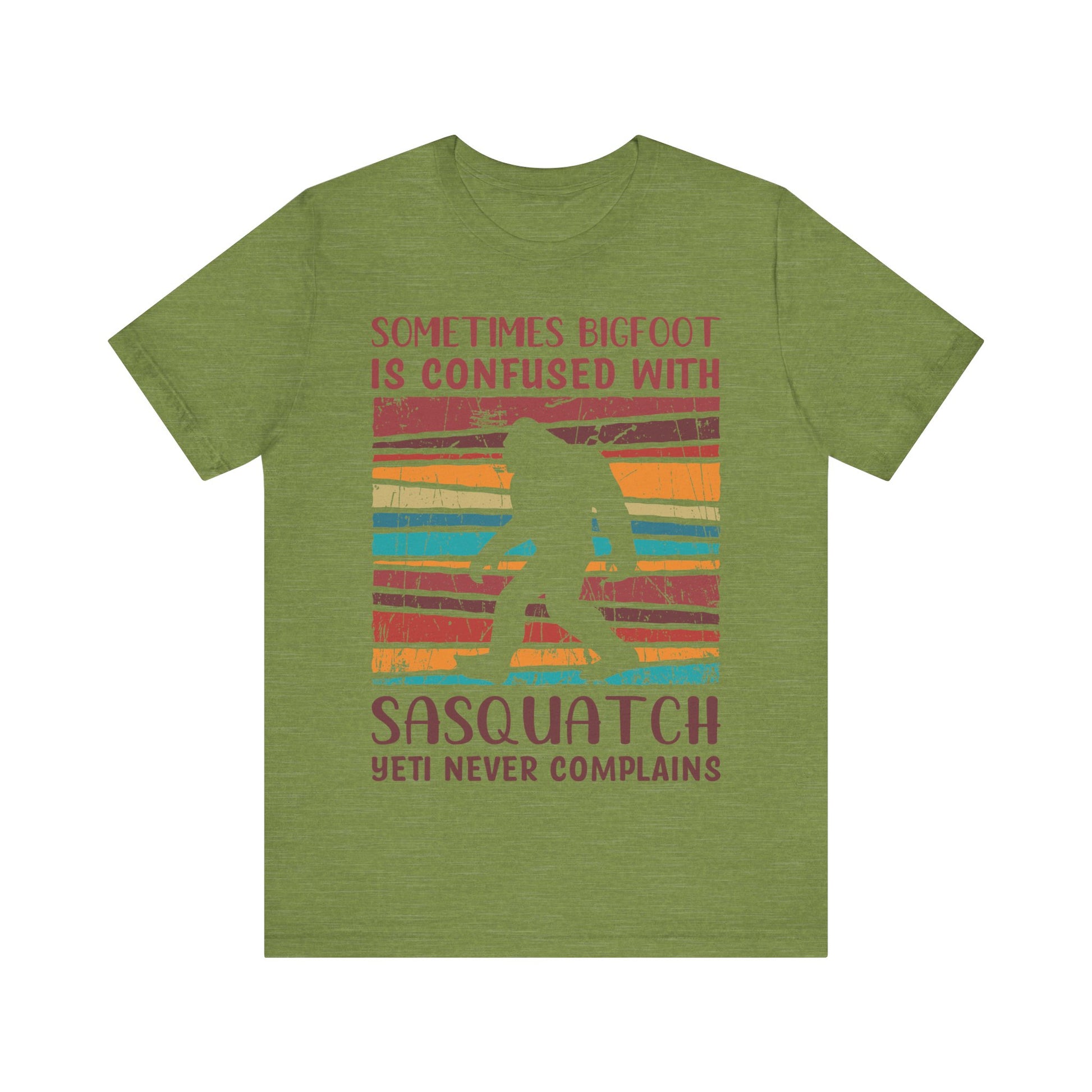 Bigfoot is sometimes confused with Sasquatch. Yeti never complains.