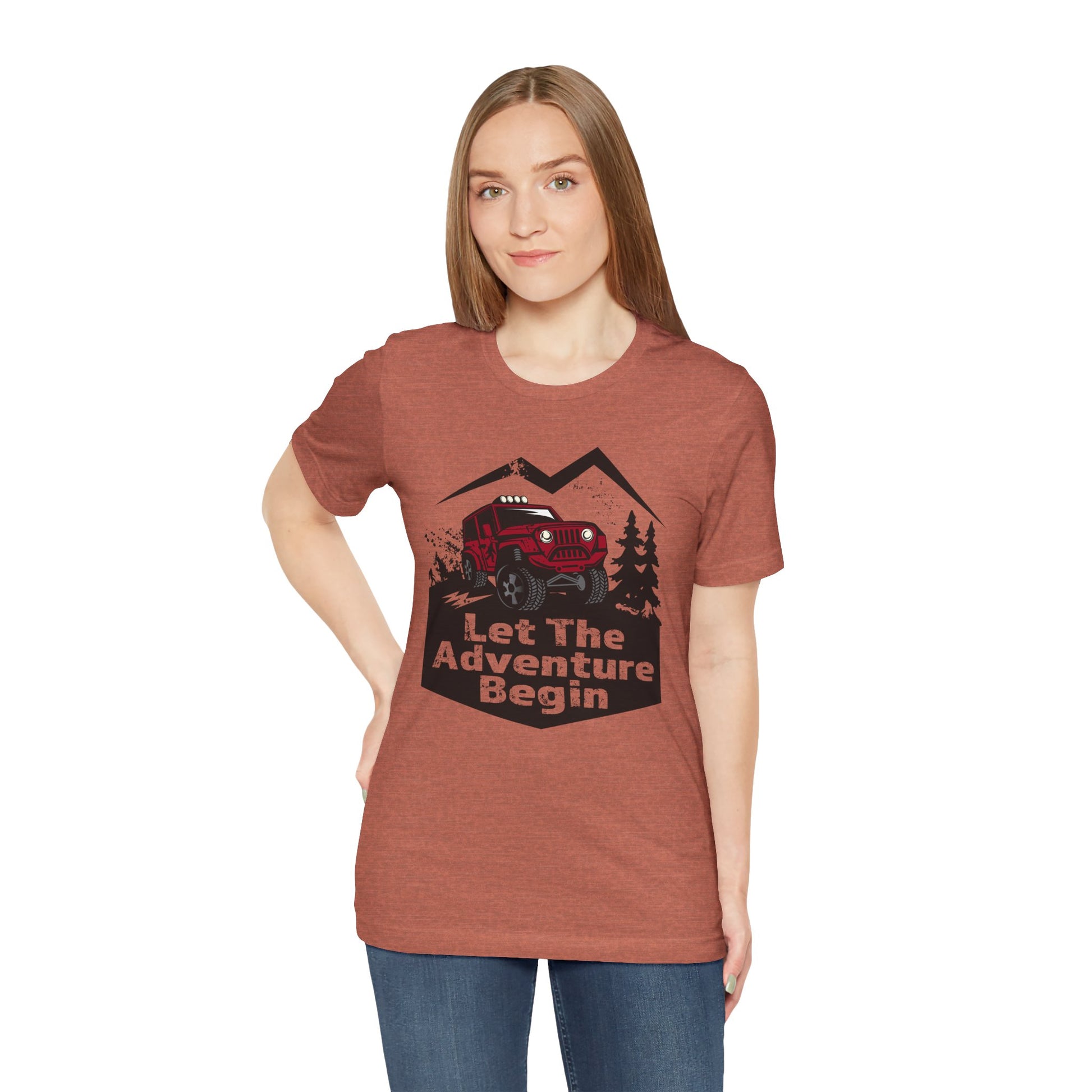 Let the Adventure Begin – Hidden Bigfoot Off-Road Jeep Tee