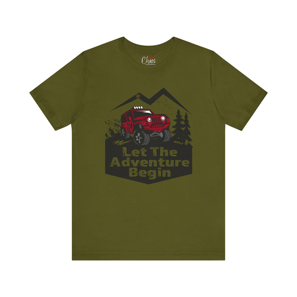 Let the Adventure Begin – Hidden Bigfoot Off-Road Jeep Tee