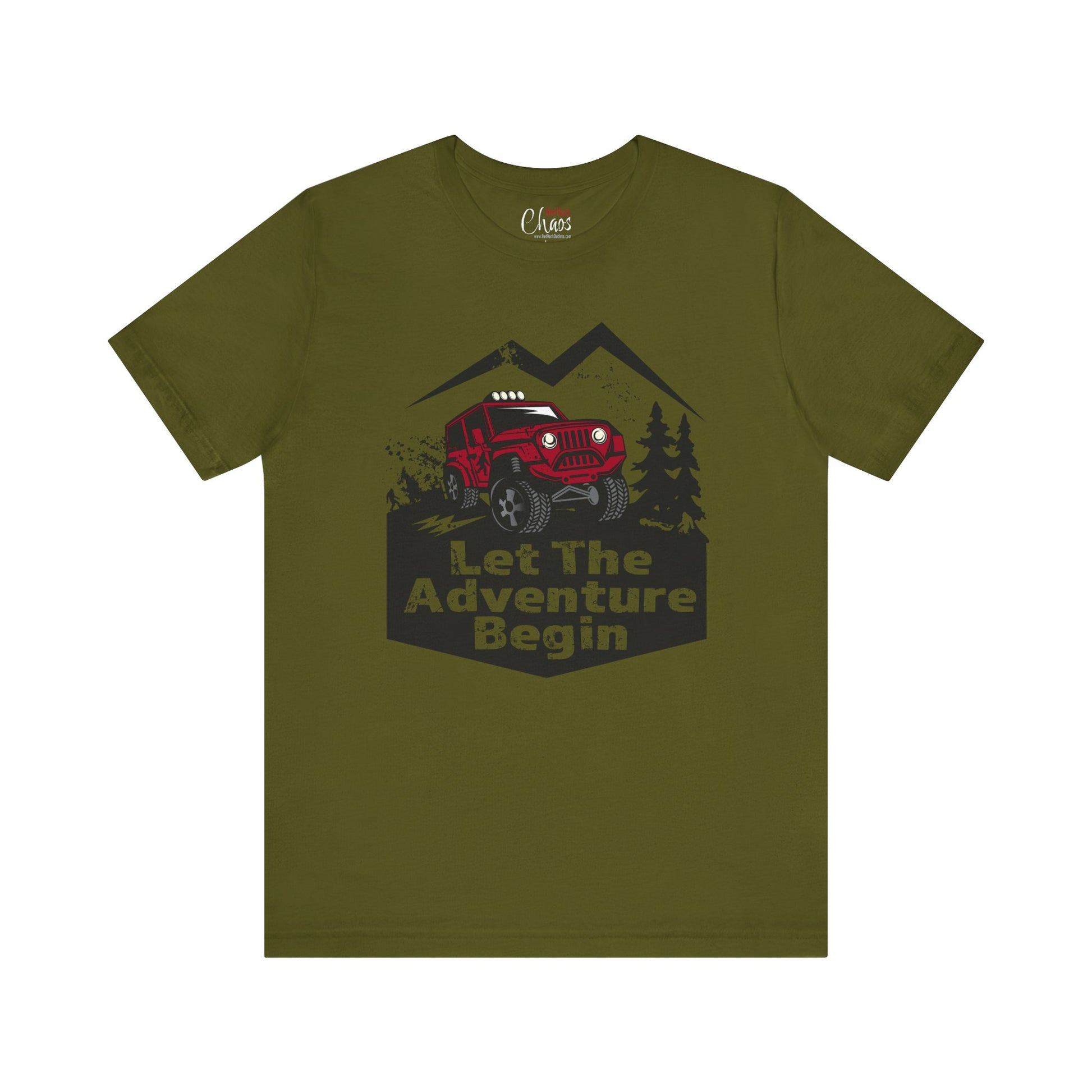 Let the Adventure Begin – Hidden Bigfoot Off-Road Jeep Tee