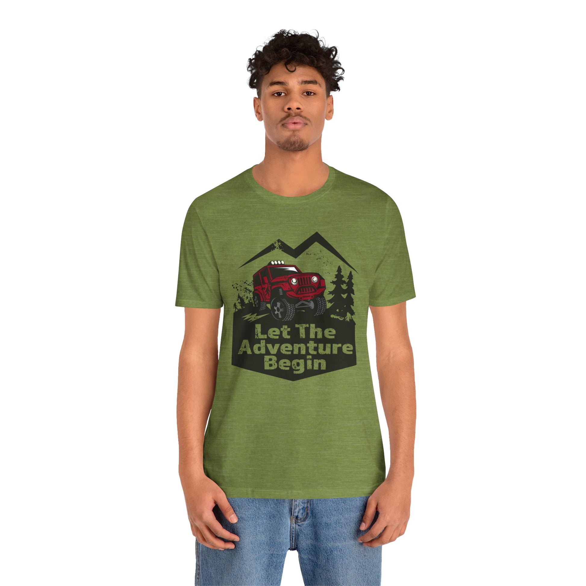 Let the Adventure Begin – Hidden Bigfoot Off-Road Jeep Tee