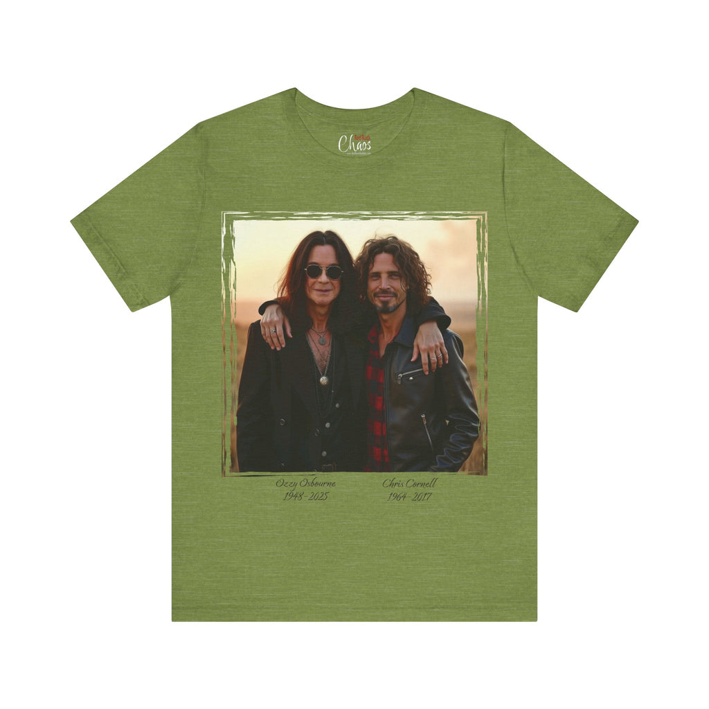Legends Never Fade – Chris Cornell & Ozzy Osbourne Tribute Tee