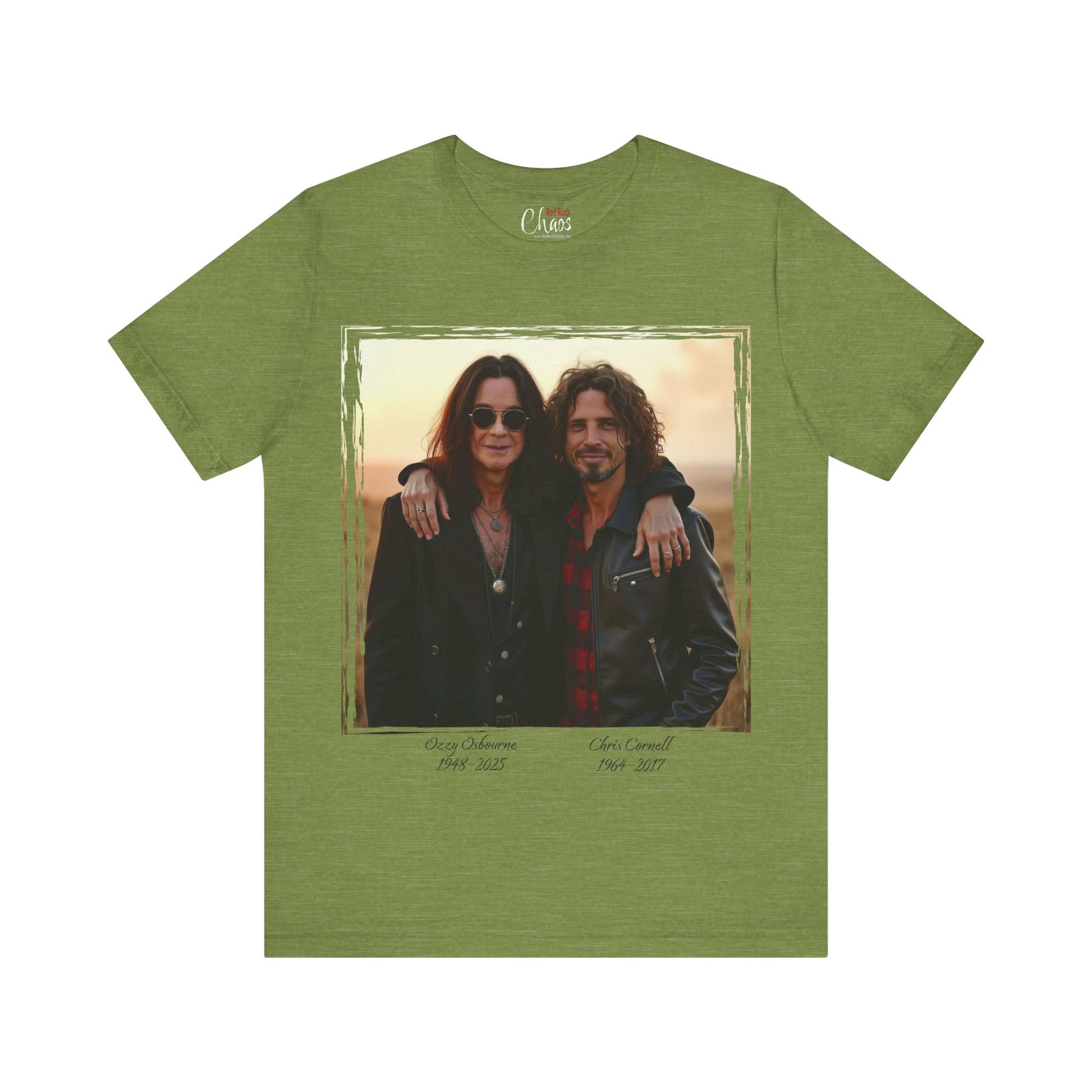 Legends Never Fade – Chris Cornell & Ozzy Osbourne Tribute Tee