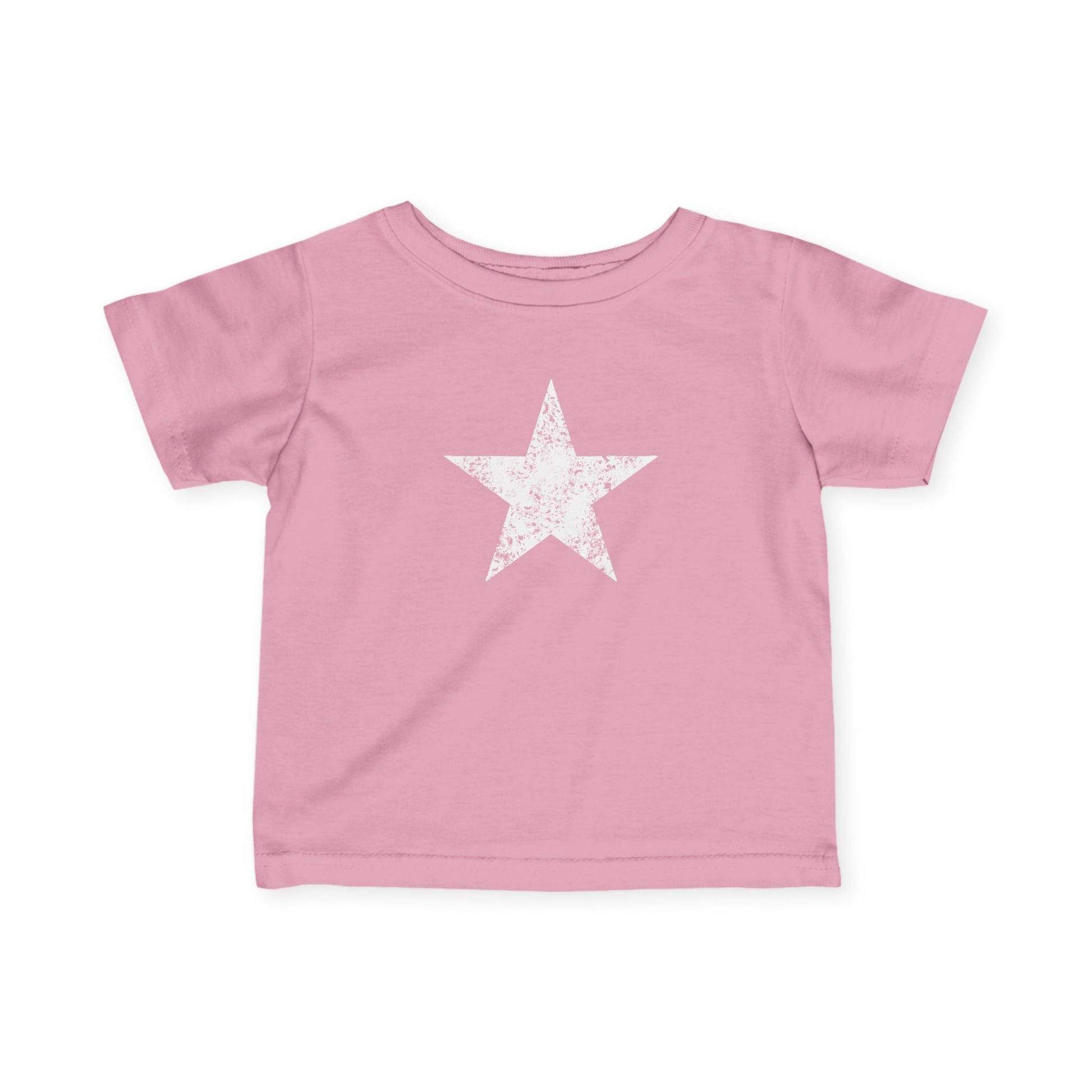 White Distressed Star