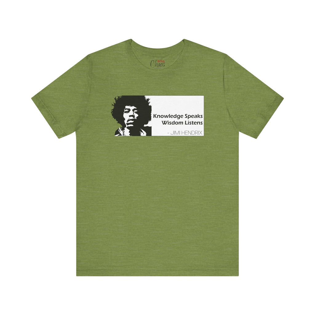 Jimi Hendrix-Knowledge Speaks Wisdom Listens