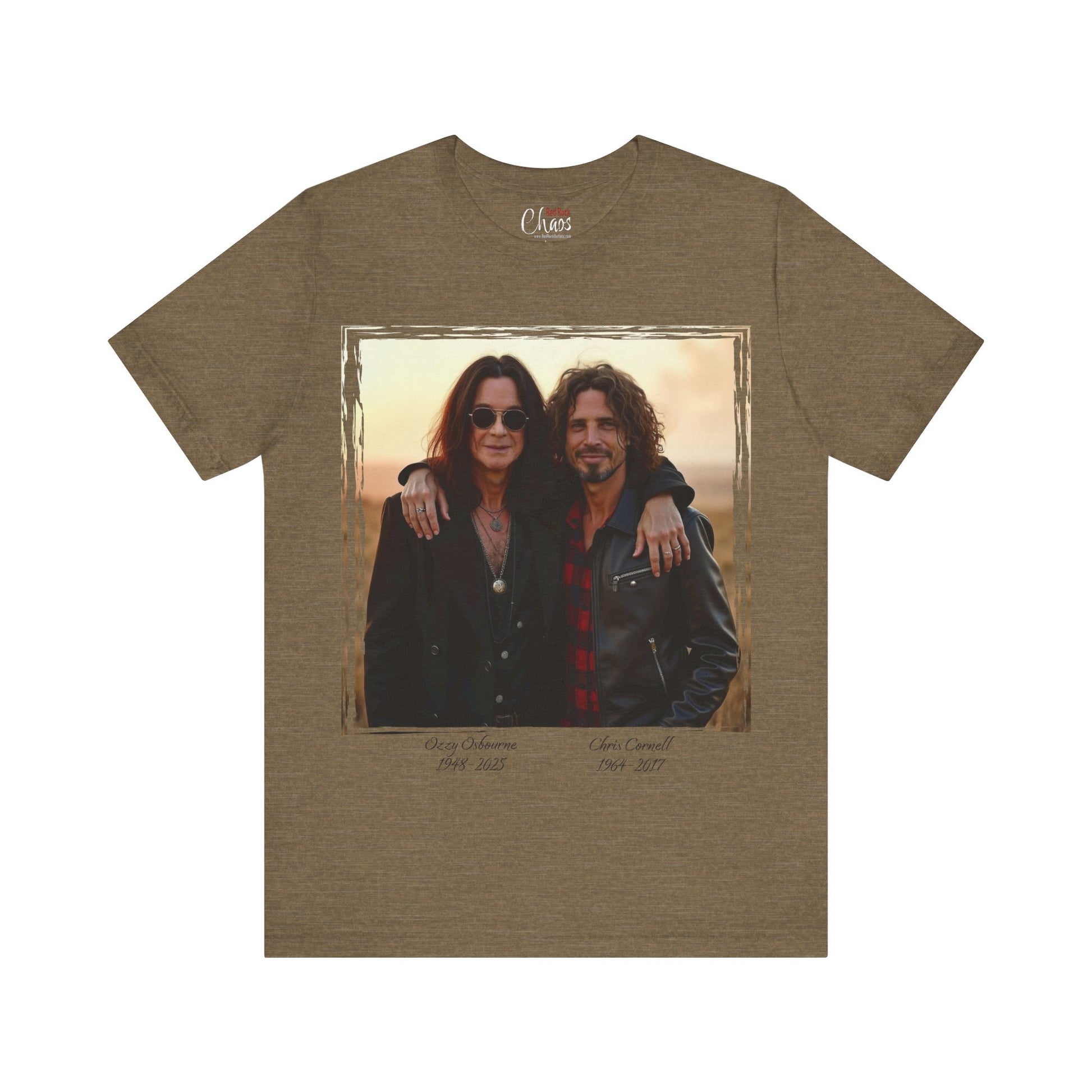 Legends Never Fade – Chris Cornell & Ozzy Osbourne Tribute Tee