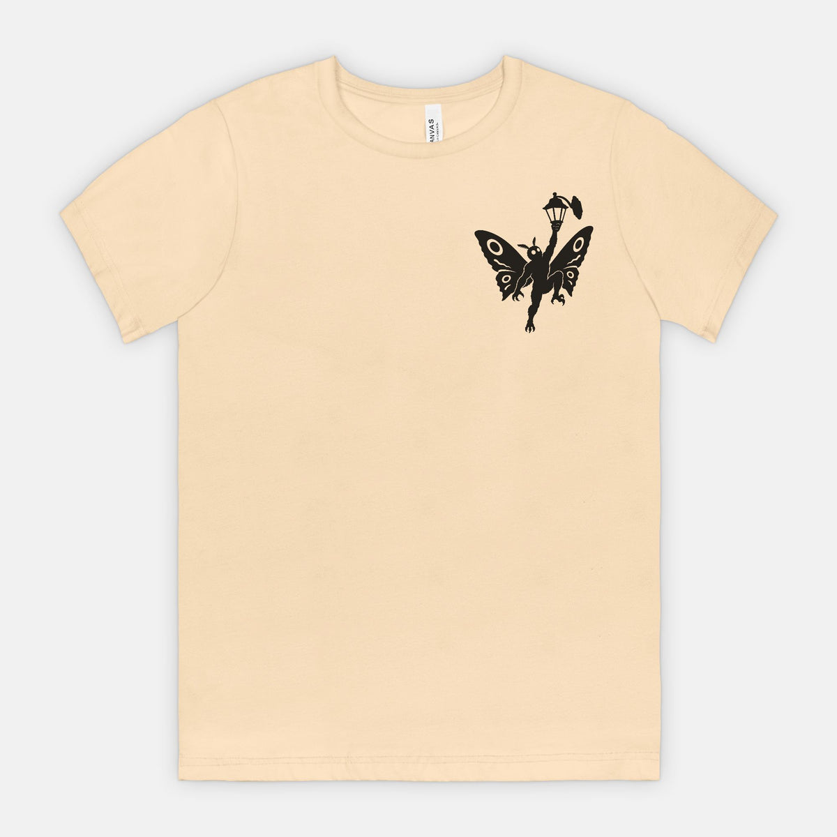 Mothman After Dark Minimalist Cryptid T-Shirt