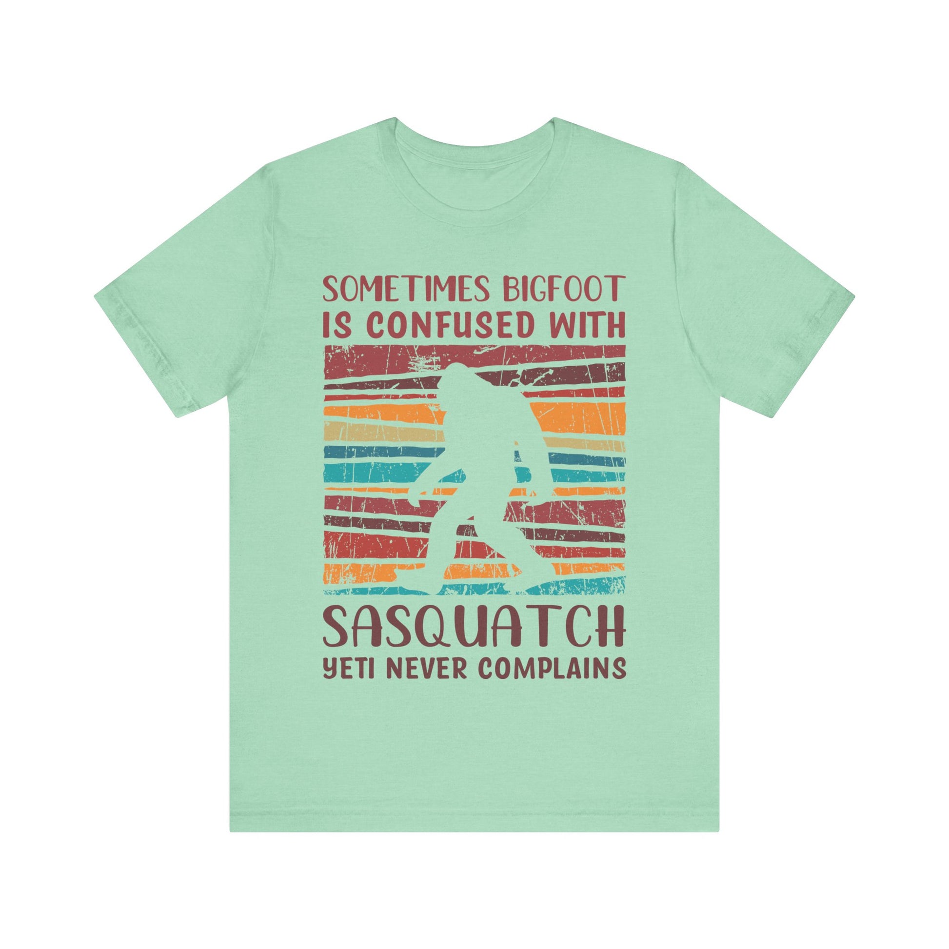 Bigfoot is sometimes confused with Sasquatch. Yeti never complains.