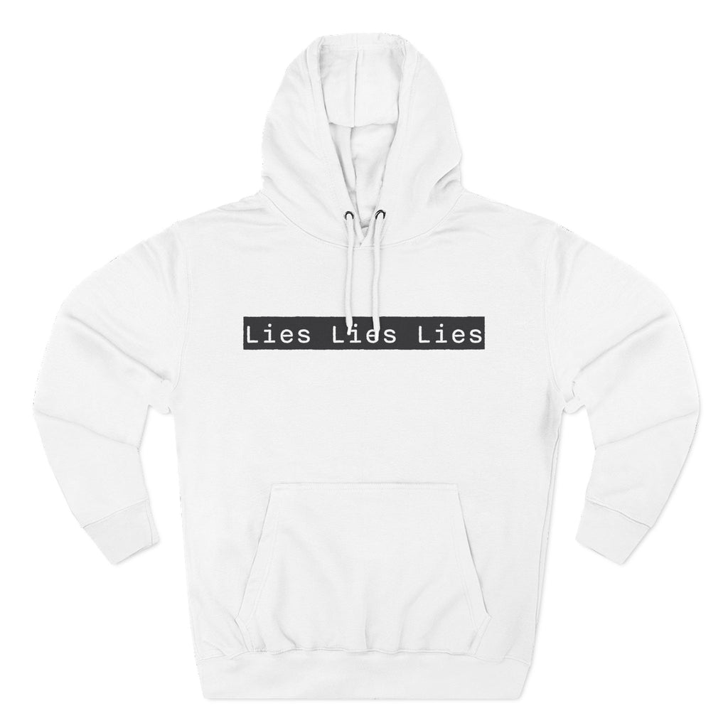 Lies, Lies, Lies | Bold Statement Graphic Hoodie