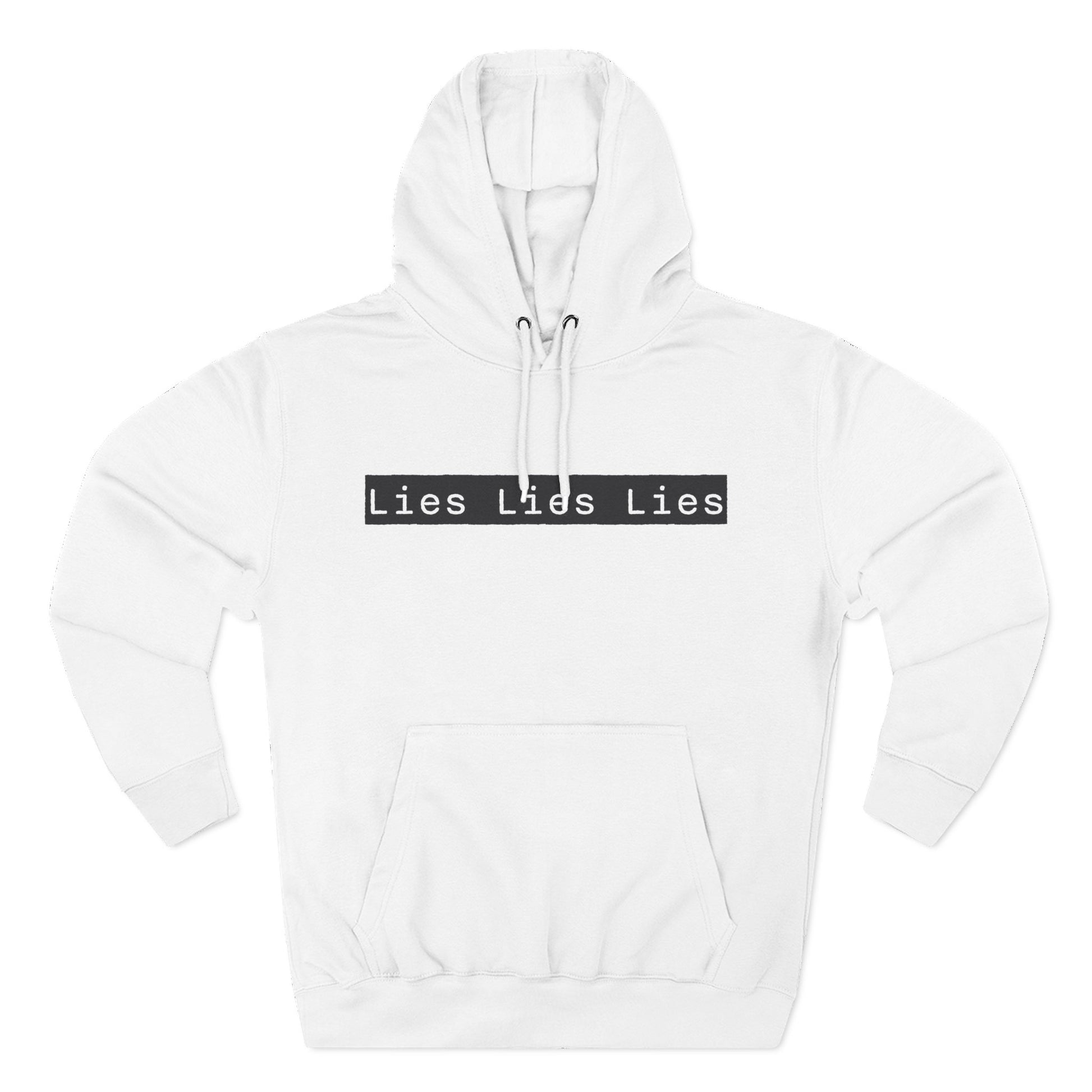 Lies, Lies, Lies | Bold Statement Graphic Hoodie