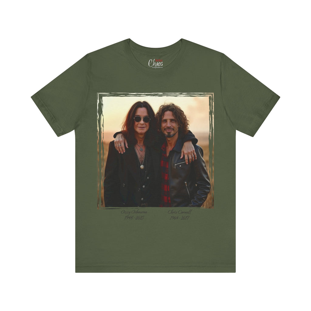Legends Never Fade – Chris Cornell & Ozzy Osbourne Tribute Tee