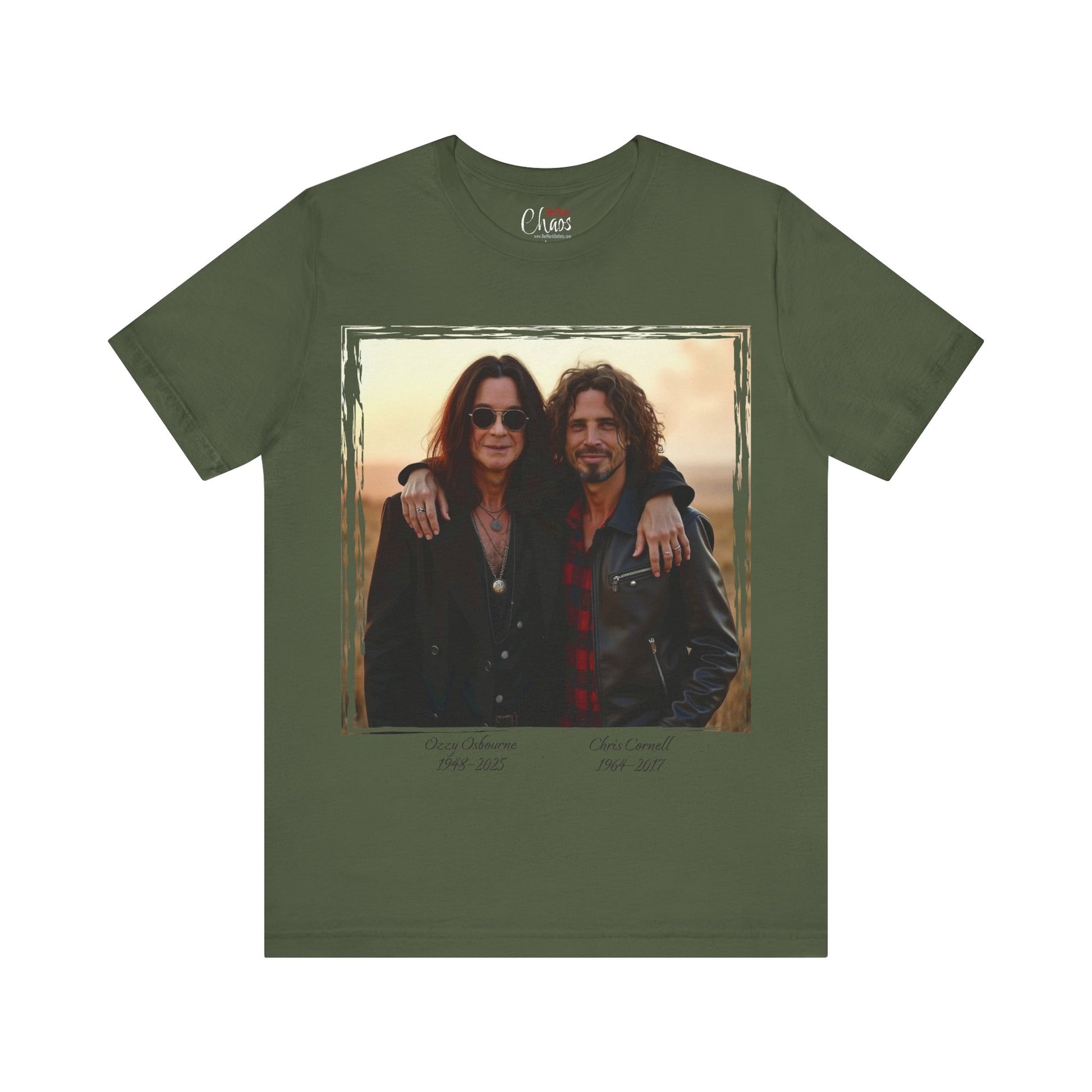 Legends Never Fade – Chris Cornell & Ozzy Osbourne Tribute Tee
